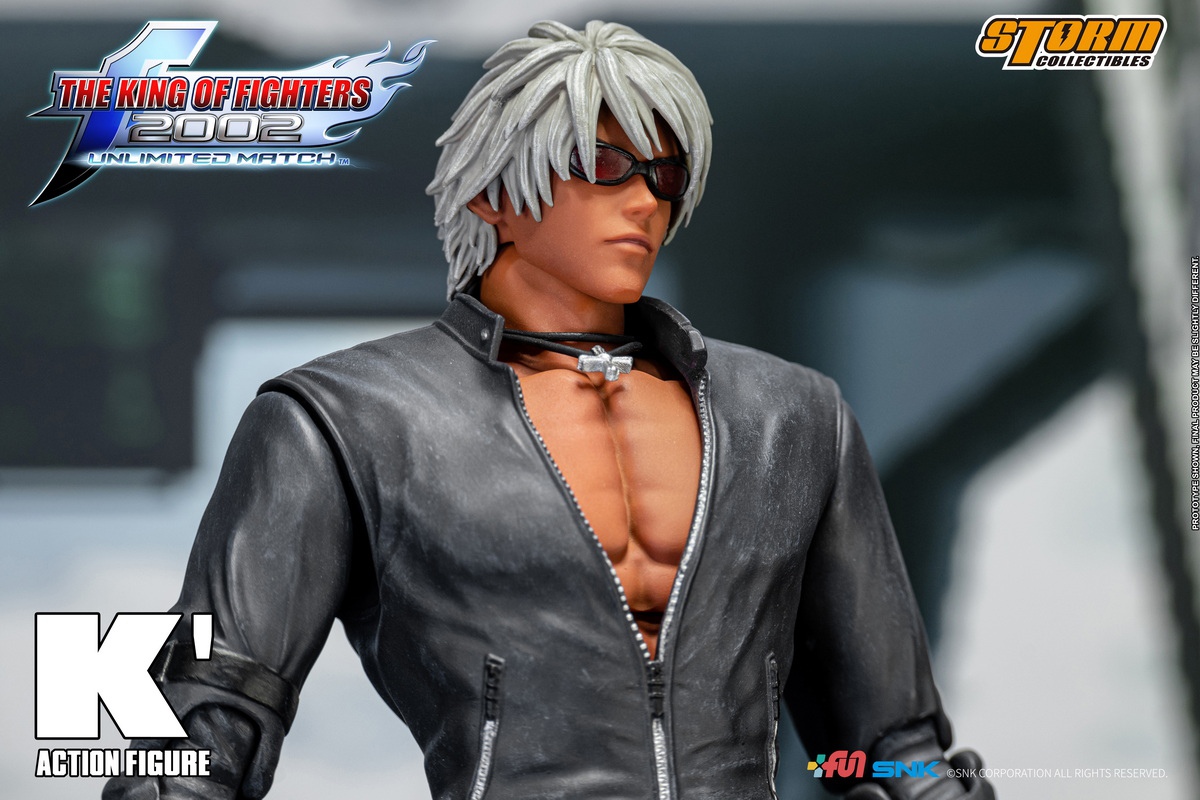 [สั่งจอง] Storm Toys SKKF10 1/12 : King of Fighters - K'