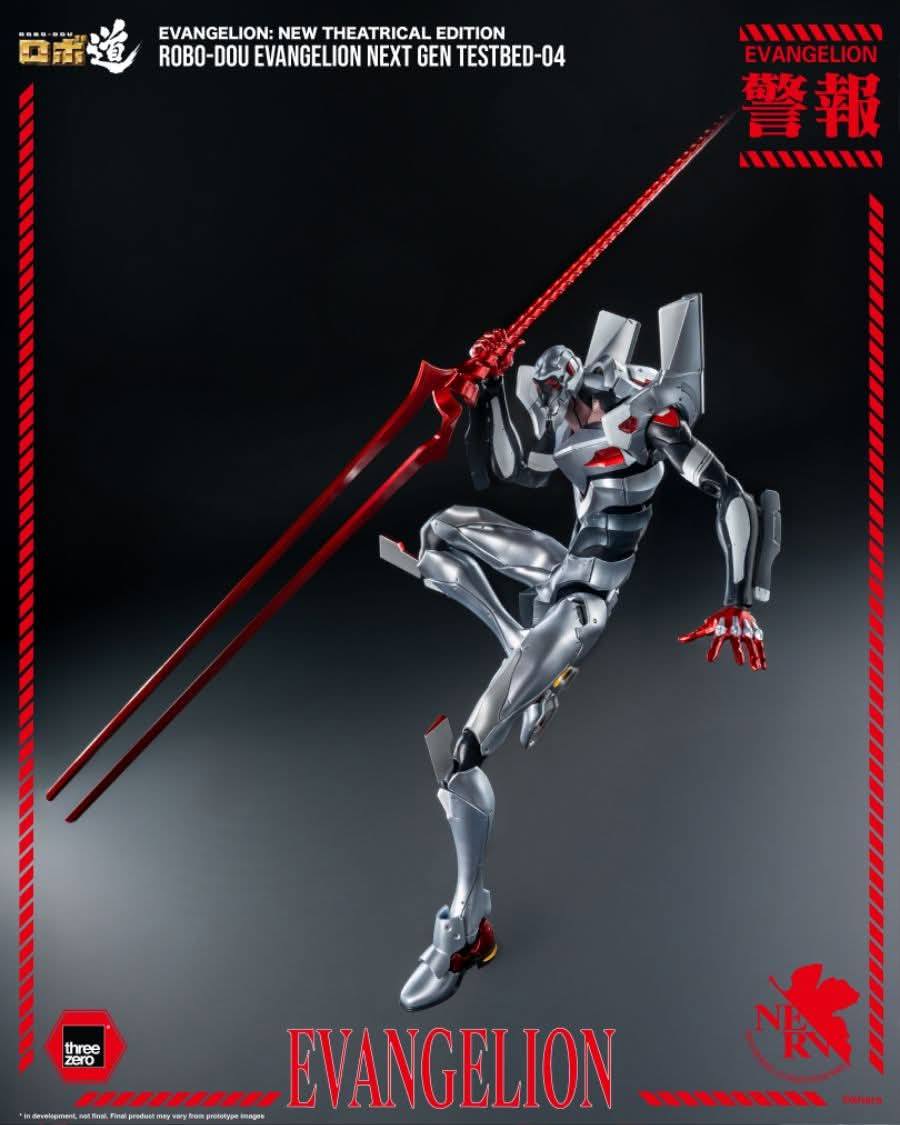 [สั่งจอง]threezero Evangelion: New Theatrical Edition Robo-Dou Evangelion Next Gen Testbed-04 (25Cm)
