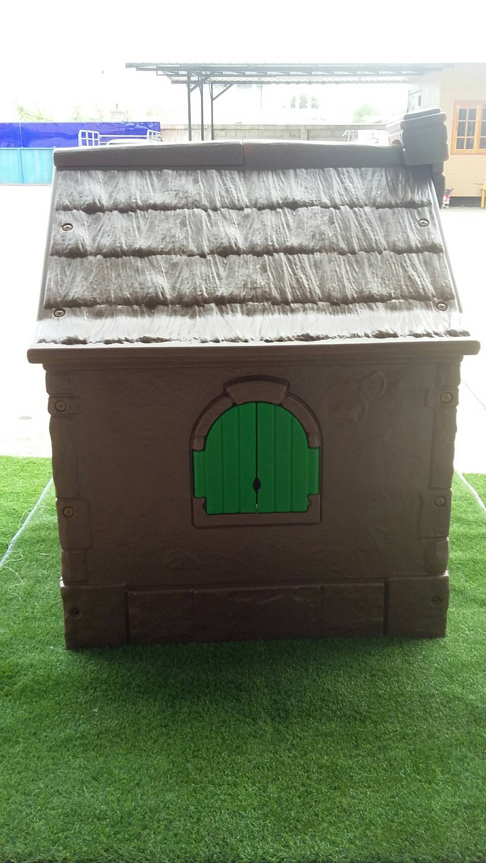 บ้านสีน้ำตาล กาแฟ ,บ้านของเล่น ,ของเล่นเด็ก, เครื่องเล่นสนามกลางแจ้ง ในร่ม Kid Zone พร้อมส่ง ราคาโรงงาน