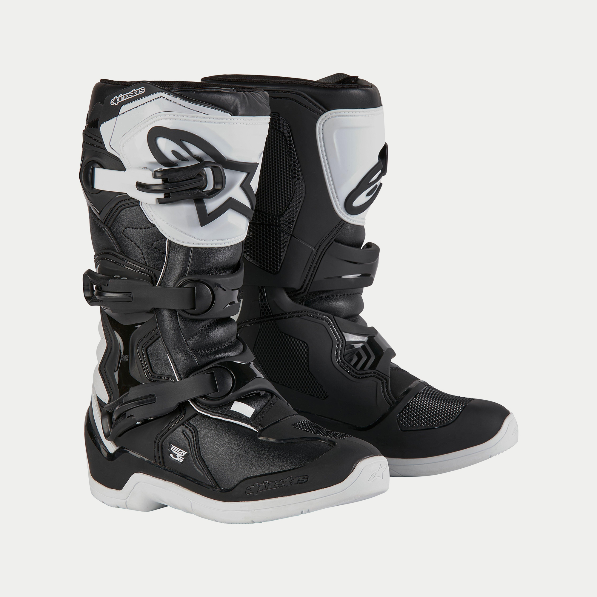 รองเท้าเด็ก Alpinestars Youth Tech 3S Boots - White/Black