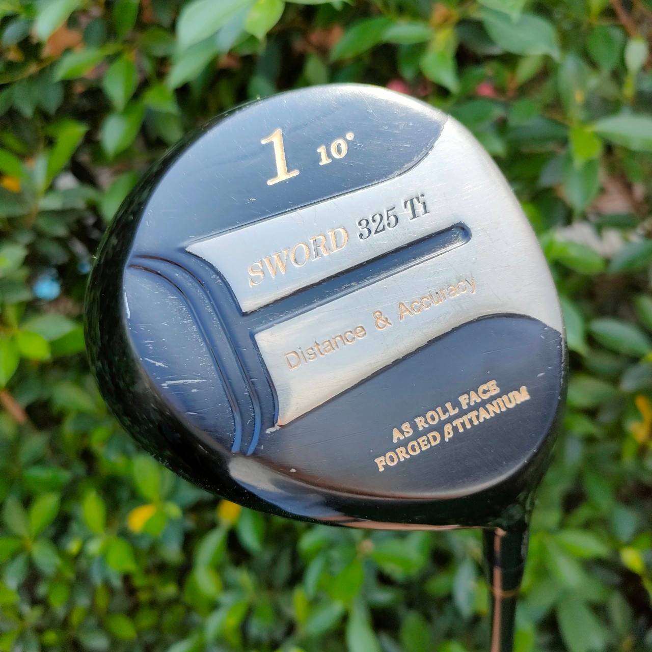 DRIVER SWORD 325 TI องศา 10 ก้าน KATANA GOLF FLEX R1 หน้าเด้ง AS ROLL FACE วัสดุ FORGED TITANIUM ตีง่ายตีไกล