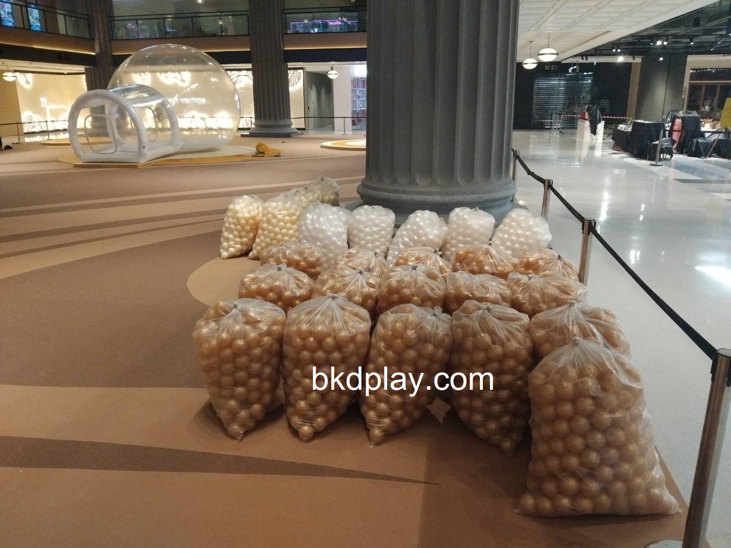 ลูกบอลพาสเทลสีอ่อน ลูกบอลบ่อบอล 7.5 ซม. ลูกบอลเลือกสีได้ สีละ100 ลูก ลูกบอลบ้านบอล ลูกบอลพลาสติกหนา ทนทาน สีสดสวย ผลิตในไทย ของเล่น พร้อมส่ง