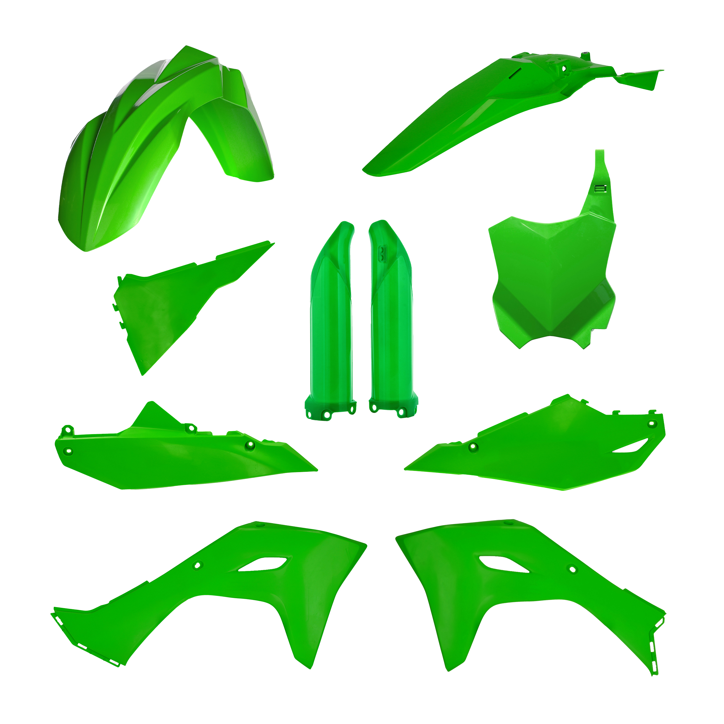 ชุดพลาสติก Acerbis Full Plastic Kit Green - KX250F 25-, KX450F 24-