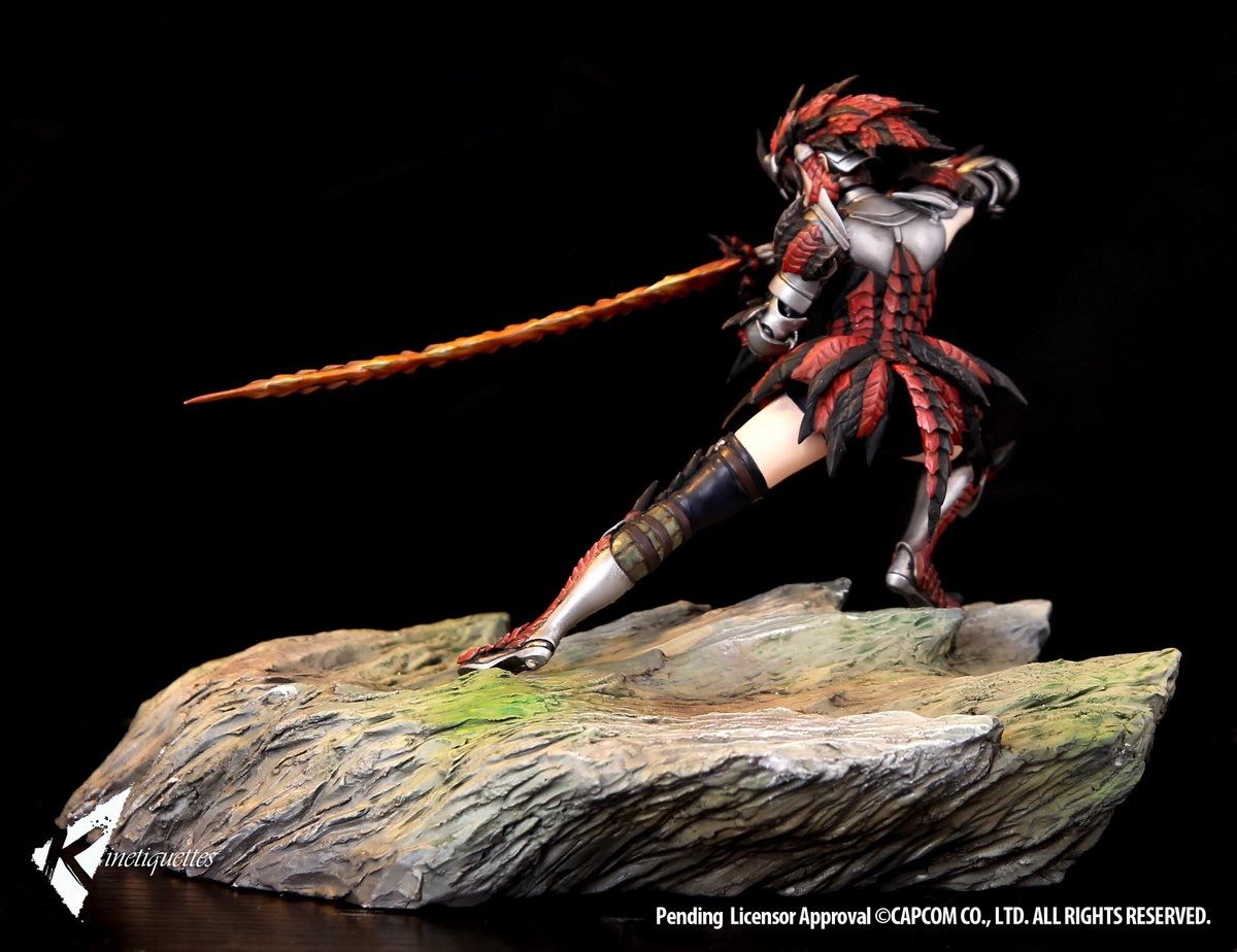 [สั่งจอง]Kinetiquettes 1/10 scale : RATHALOS - THE KING OF THE SKIES