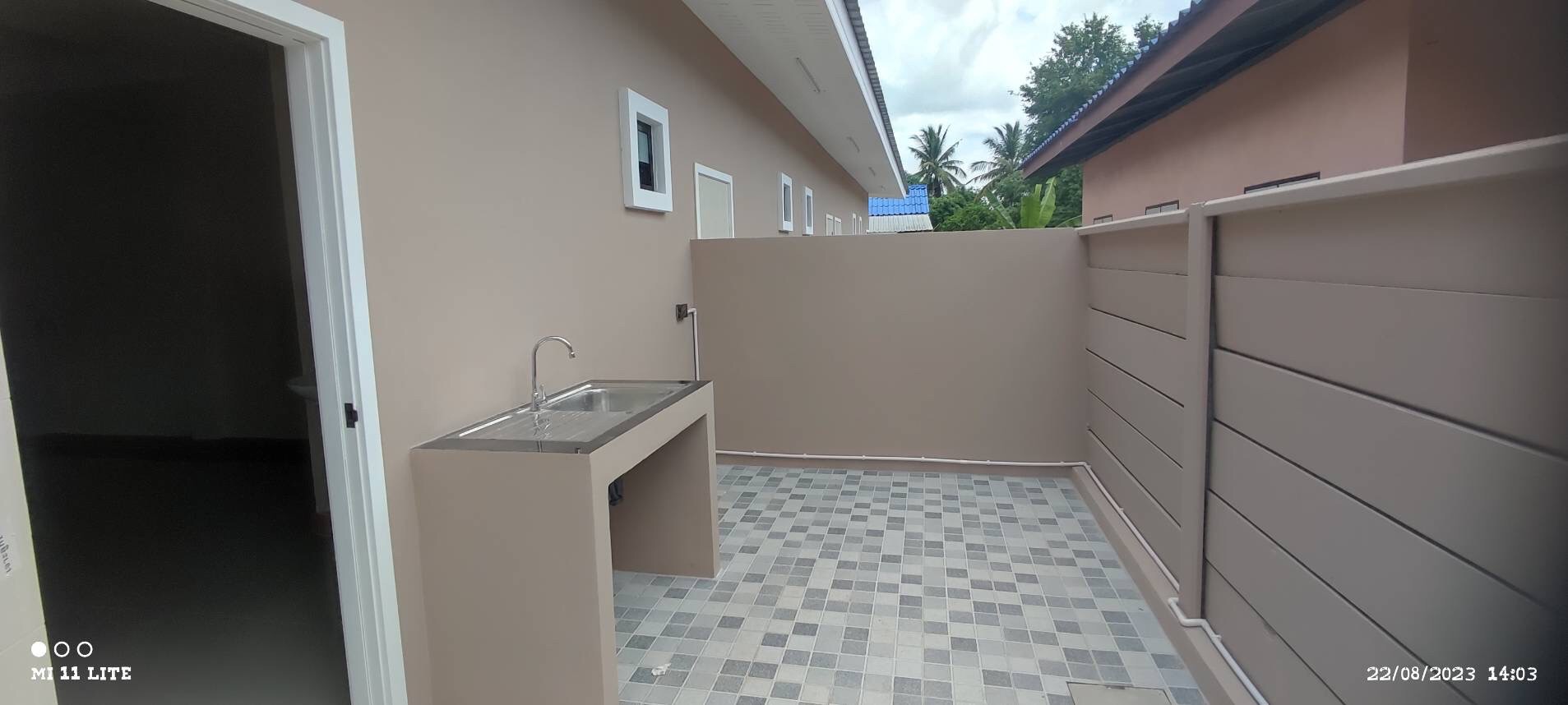 งานก่อสร้างห้องแถว จำนวน5ห้อง อ.บ้านโป่ง จ.ราชบุรี