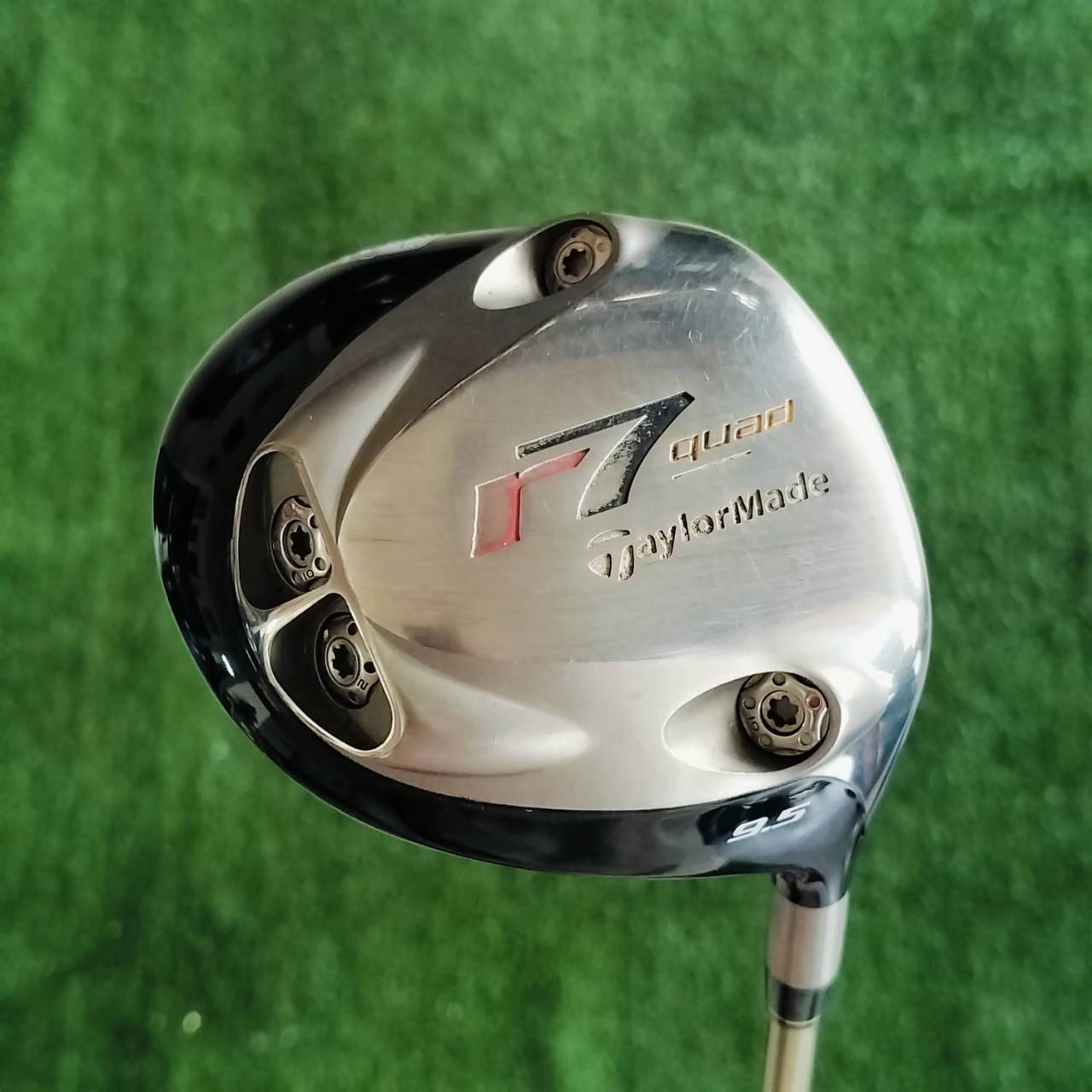 Driver Taylormade r7 quard หมุดไขปรับแบบ 4 จุด องศา 9.5 ก้าน TOUR AD FLEX S ก้านแพงมาก ไม้กอล์ฟพรีเมี่ยมมือสอง ของแท้ By NakaraLuxurious
