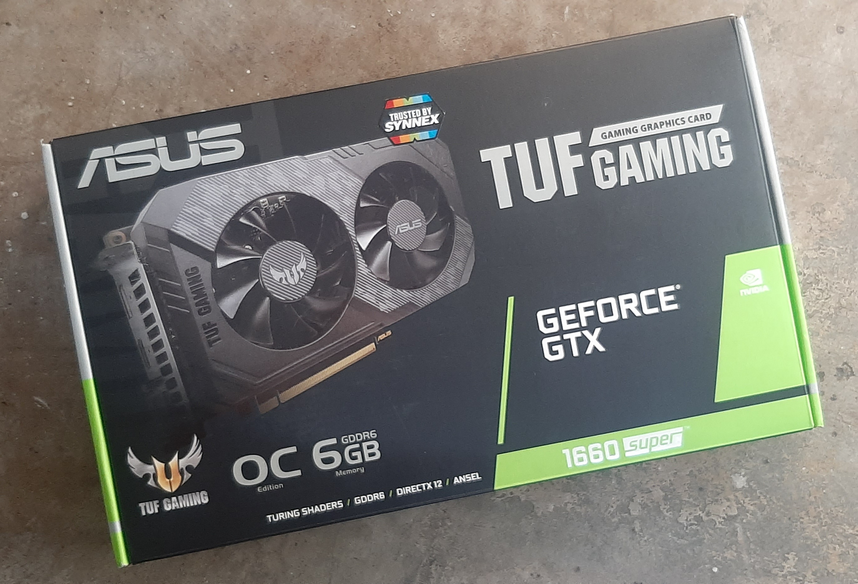 การ์ดจอแสดงผล Asus TUF Gaming GTX 1660 Super 6GB DDR6 มือสอง ประกันร้าน 1 เดือน