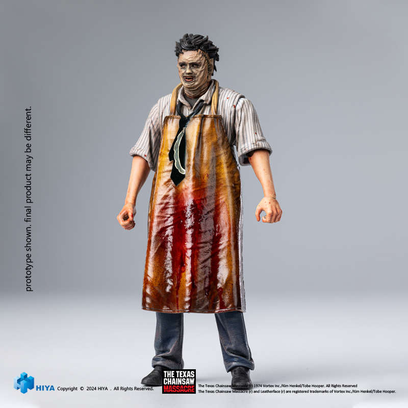 [สั่งจอง]Hiya toys EMT0103 1/18 : Texas Chainsaw Massacre(1974)LeatherFace - Killing Mask