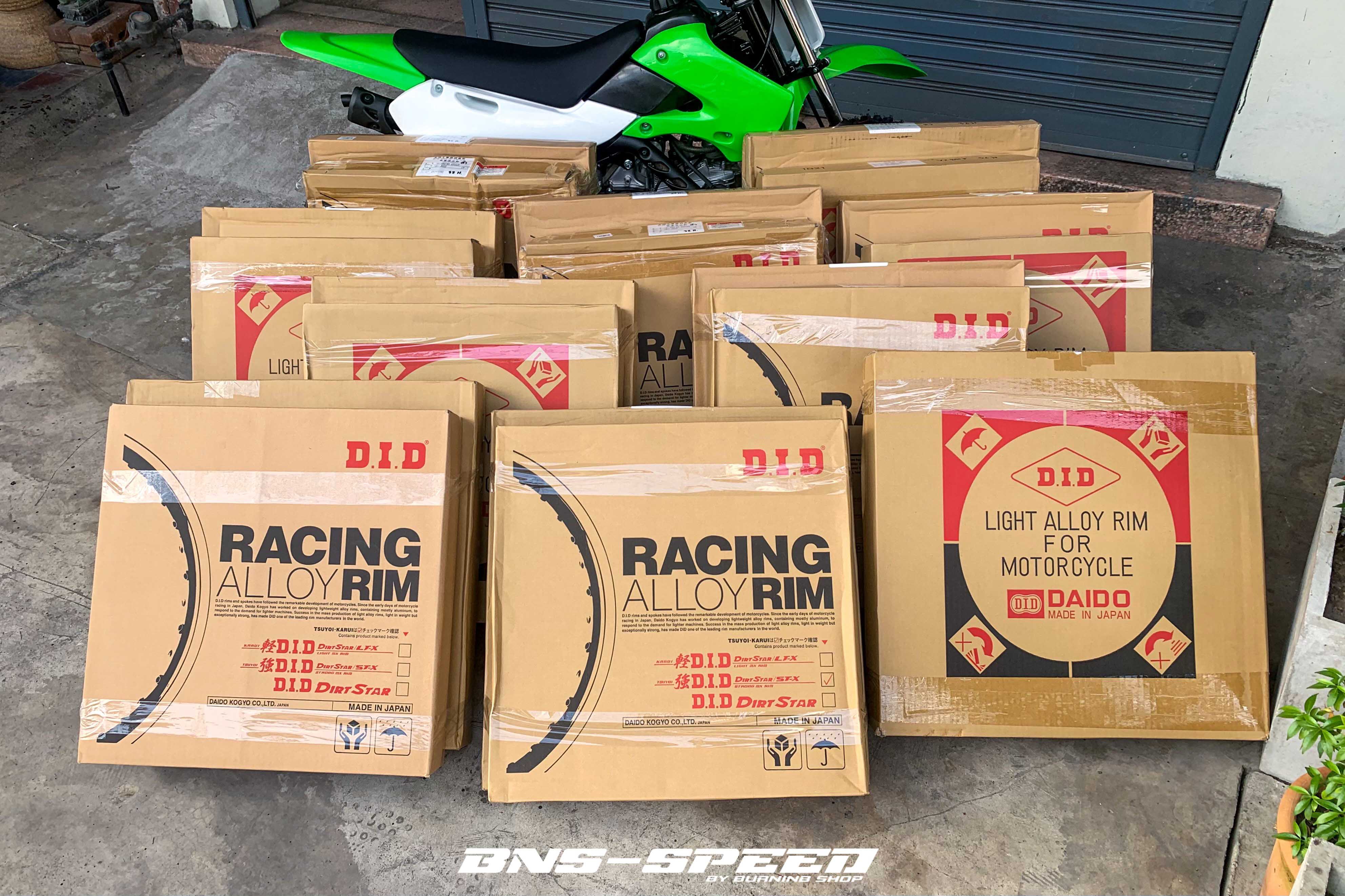 ขอบล้อ DID DirtStar ST-X 21x1.60+19x1.85 Honda CRF Motocross Model