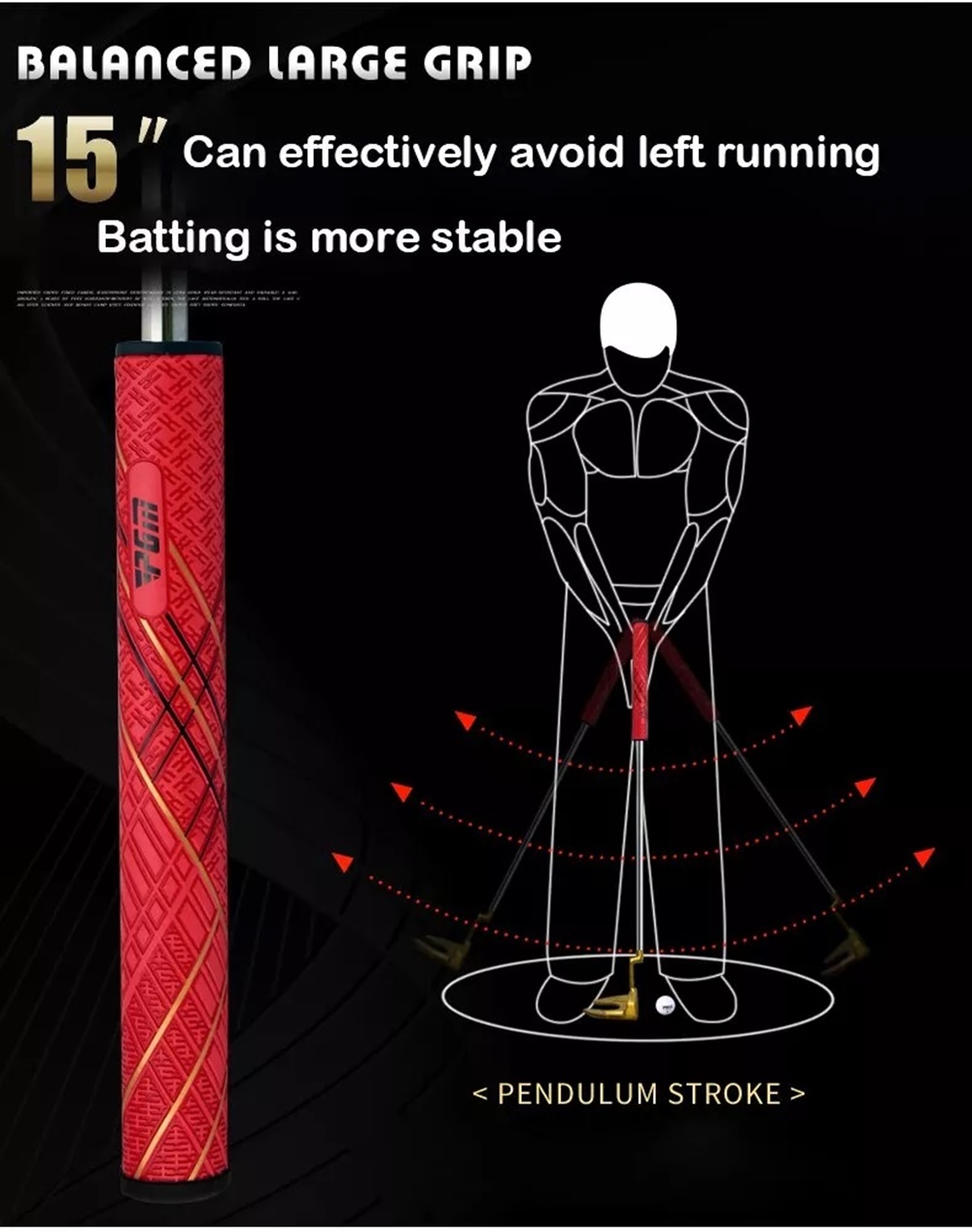 🏌♂️ PUTTER PGM TUG023 สุดพรีเมี่ยม สีทองหรูหรา หน้า CNC MILLED เกาะไลน์ขั้นสุด!!!