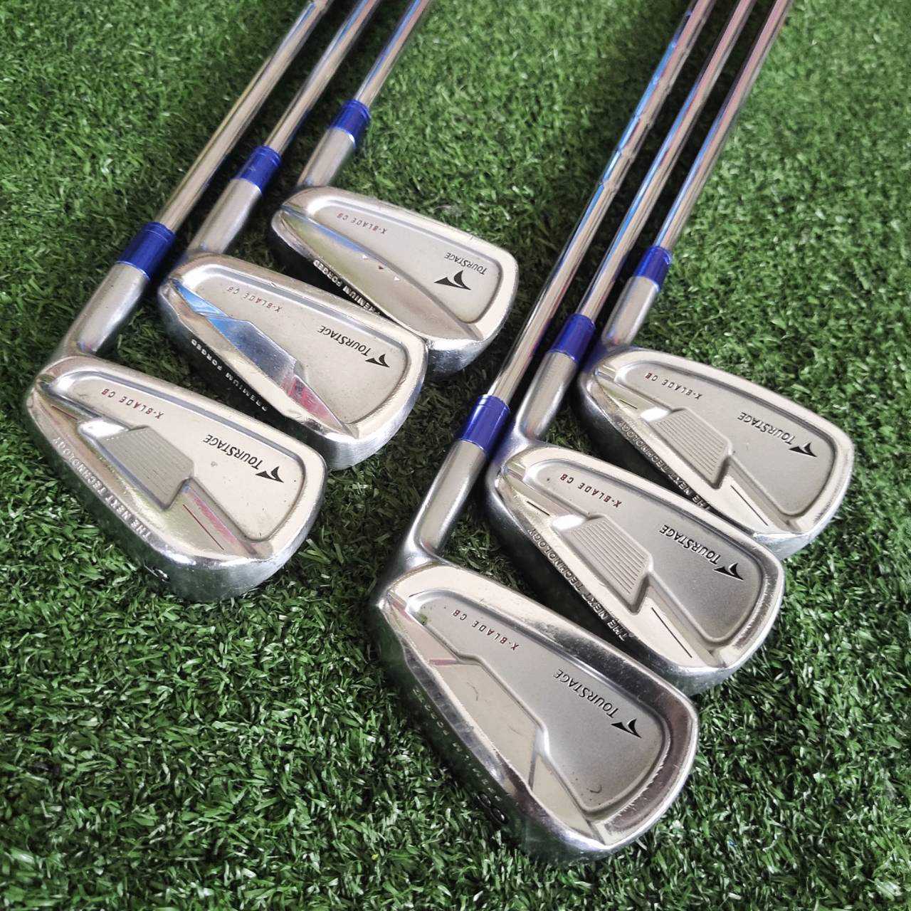 TOURSTAGE X-BLADE CB แค่ชุดแต่ง ราคาก็แพงหูฉีกแล้วค่ะ!! ปลอกคอแต่งทั้งชุด กริพ GOLF PRIDE ทั้งชุด