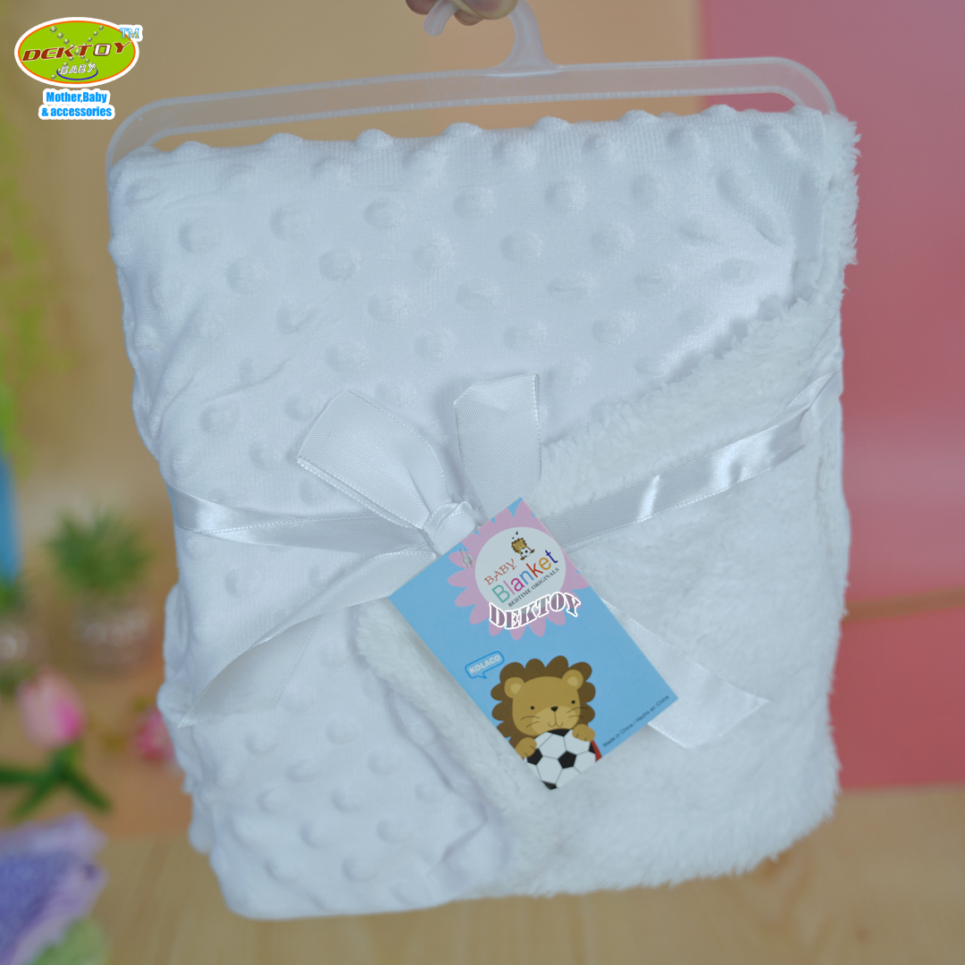 ผ้าห่มเด็กขนมิ้งค์ 76 x 102 ซม. สัมผัสนุ่มลื่น