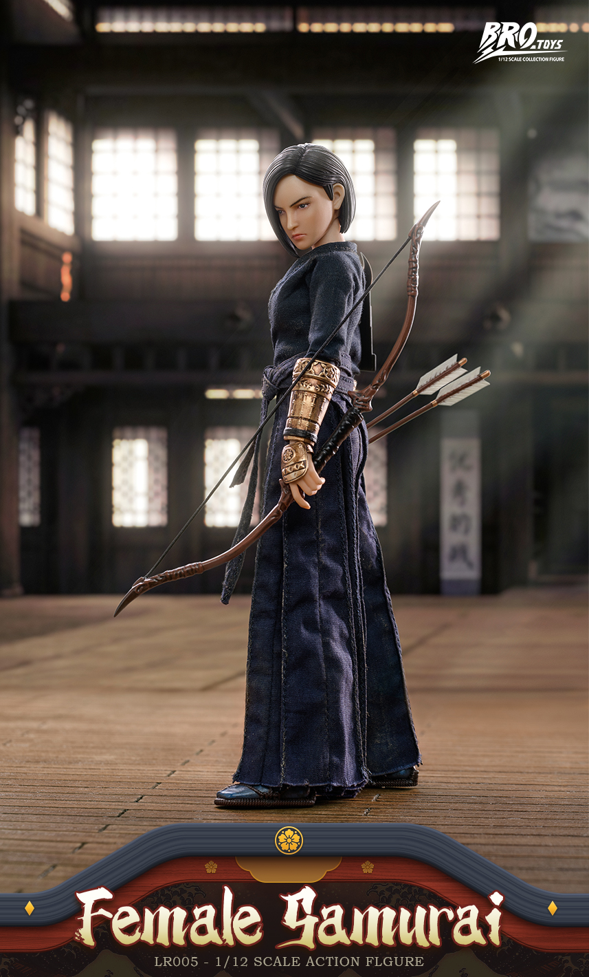 [พร้อมส่ง] BROTOYS LR005 1/12 : female samurai