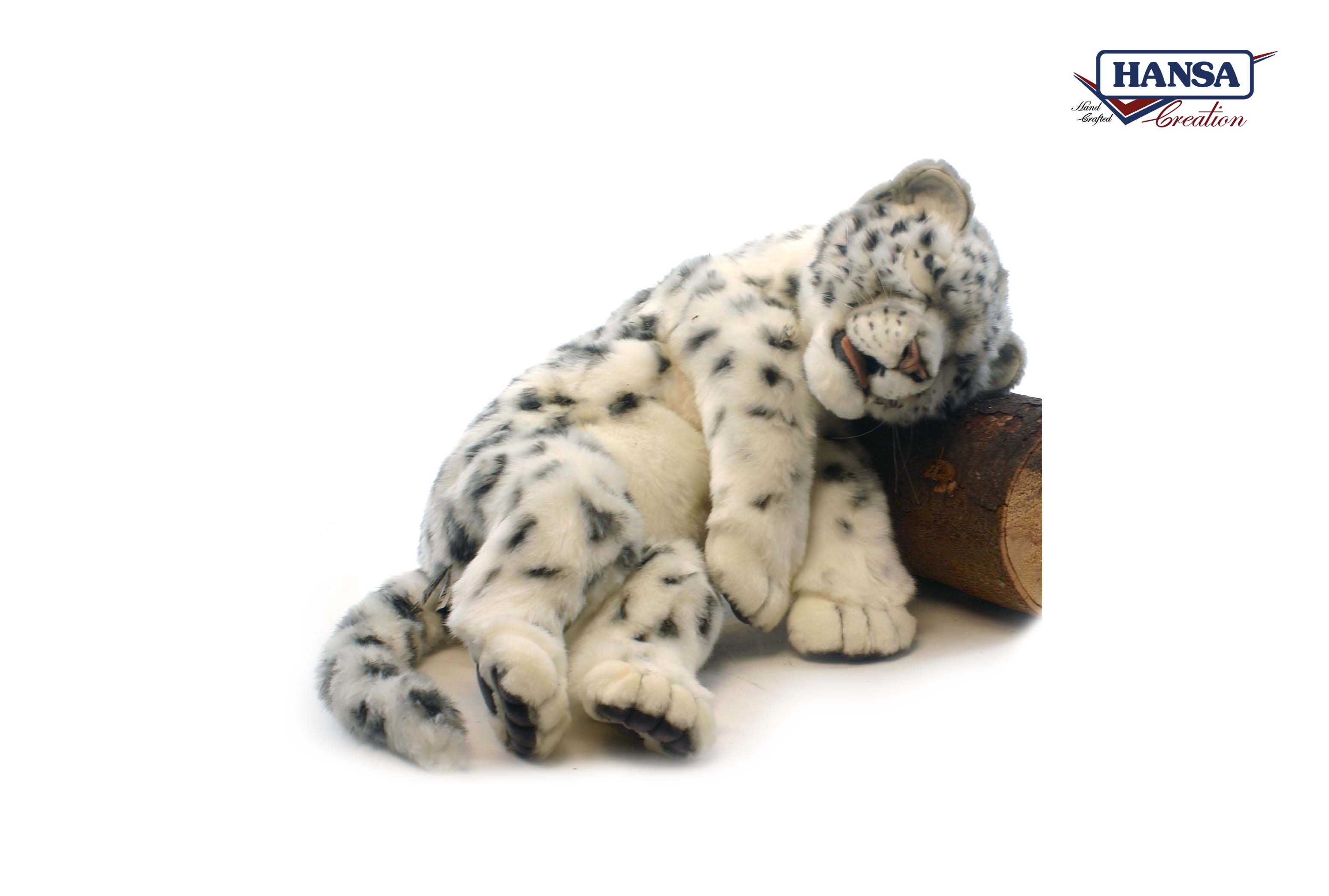 5889 Snow Leopard Cub Sleeping 52 cm. L