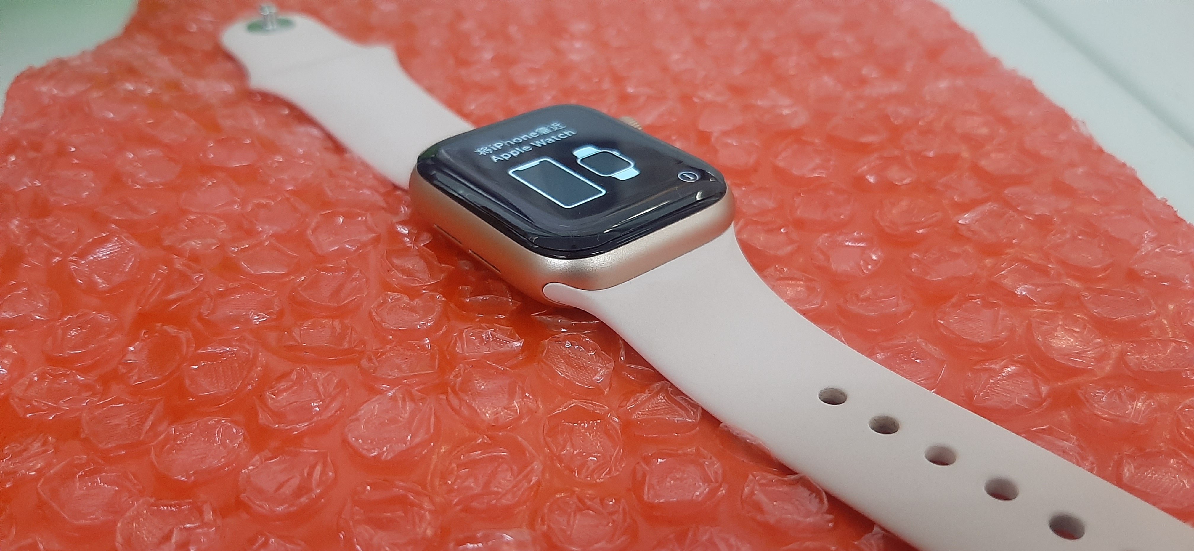 แอ็ปเปิ้ล วอช มือสอง Series6 สายสีชมพู ประกันร้าน 1 เดือน