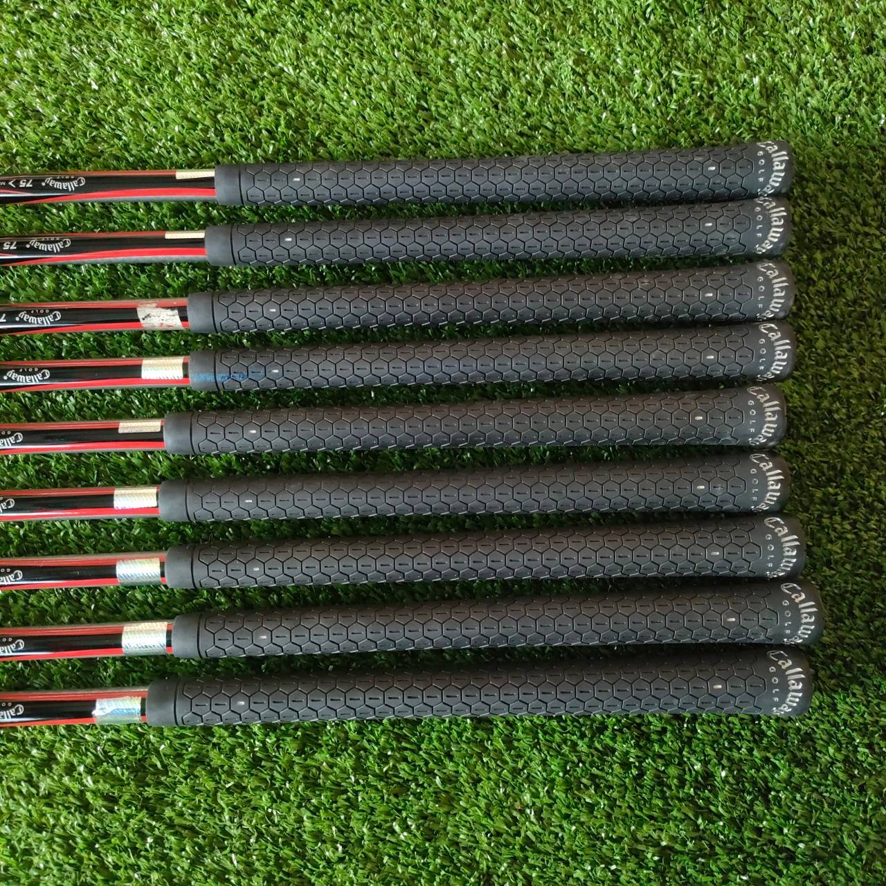 ชุดเหล็ก CALLAWAY BIGBERTHA มีเหล็ก 3-9 เเละ PW SW ก้าน CALLAWAY GOLF FLEX R ที่สุดของที่สุดแห่งความตีง่าย ไม้กอล์ฟมือสอง ของแท้ BY NakaraLuxurious