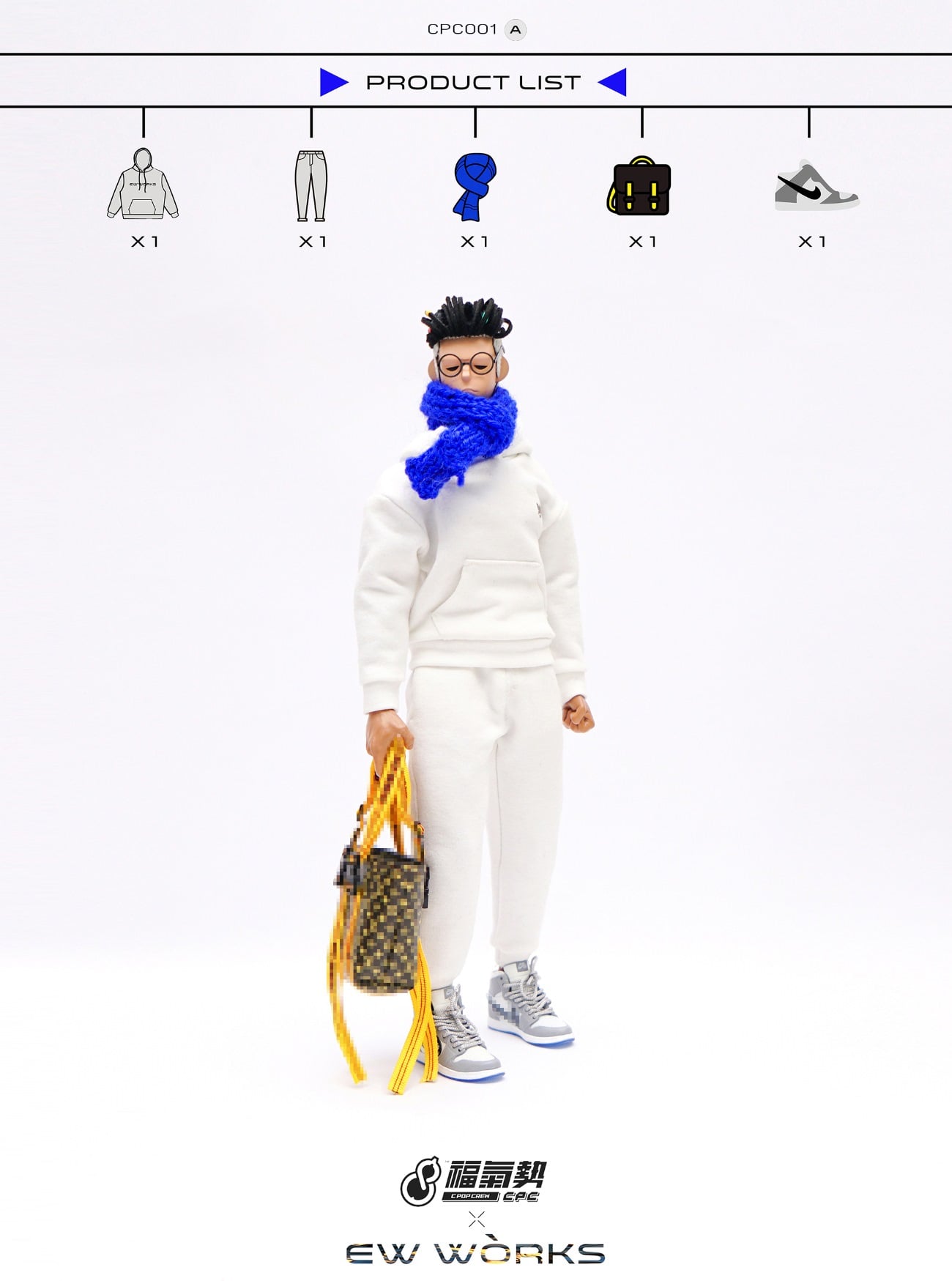 [สั่งจอง]CPOP CREW CPC001 1/6 : Fashion Sports Suit