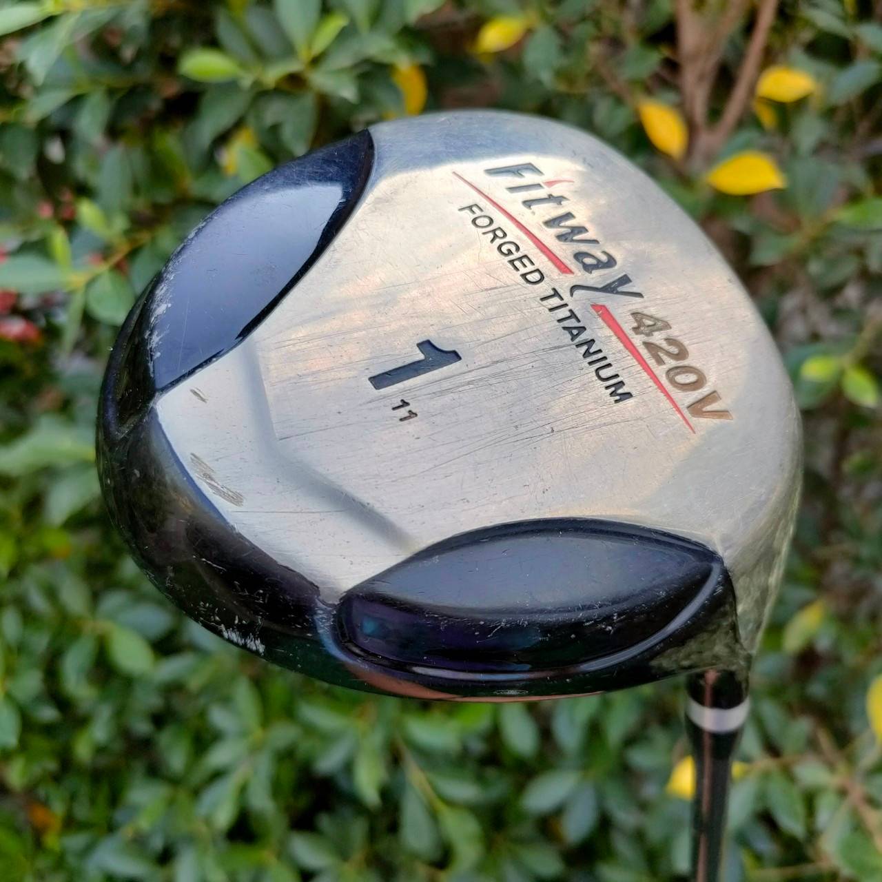 DRIVER FITWAY 420V องศา11 ก้าน FITWAY FLEX R วัสดุ FORGED TITANIUM หน้าสัมผัสใหญ่ ตีง่าย + ไกล