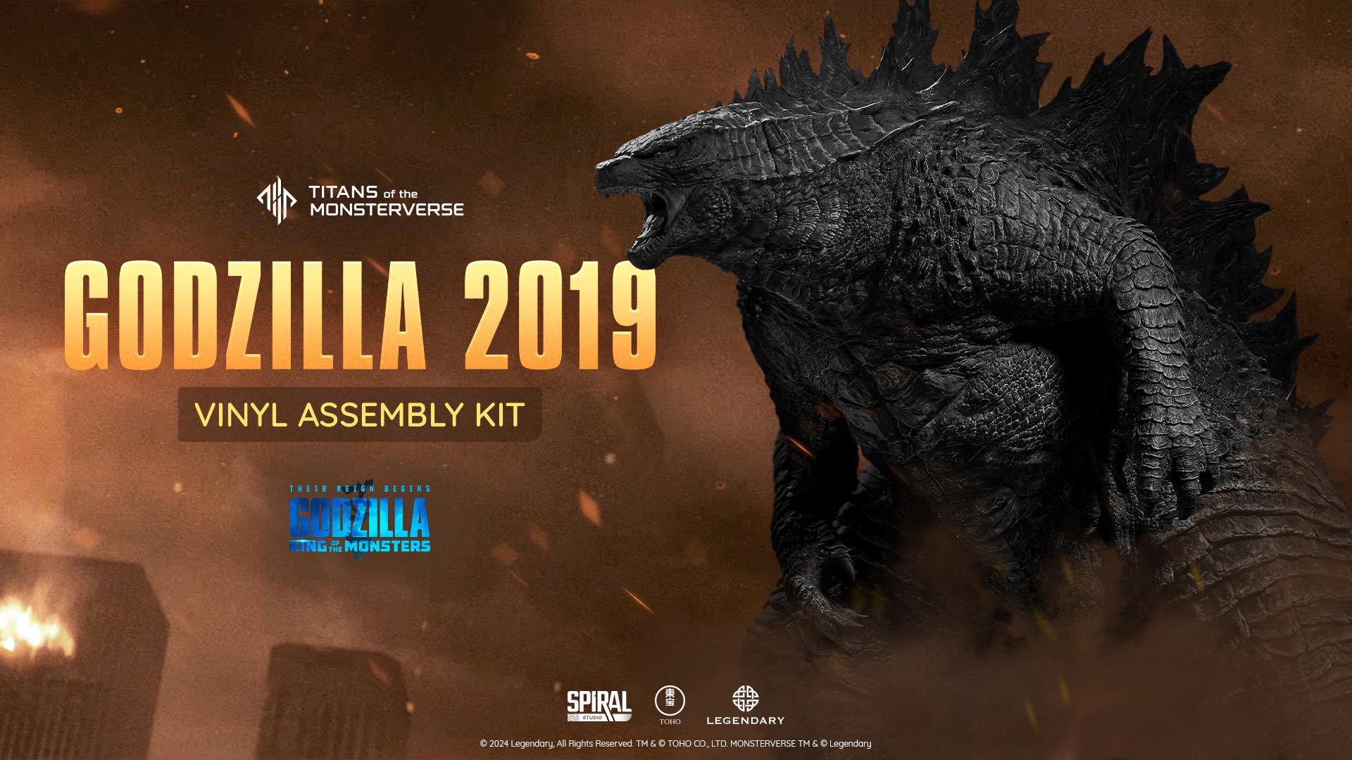 [สั่งจอง] Spiral Studio : Godzilla 2019 Vinyl Model Kit