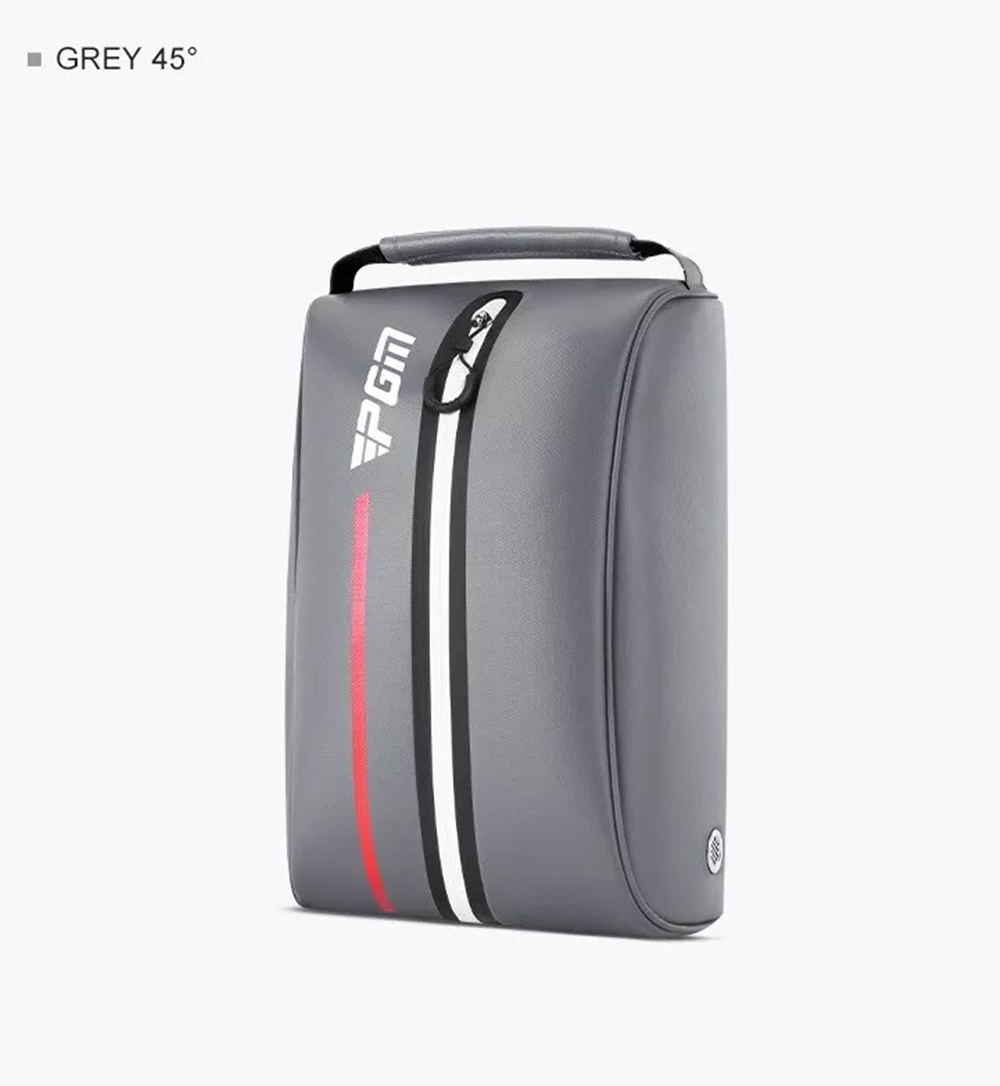 กระเป๋ารองเท้ากอล์ฟ กันน้ำ PGM XB006 วัสดุไนล่อนกันน้ำมีความแข็งแรงทนทานและทนต่อสิ่งสกปรก ล้างออกง่าย เนื้อวัสดุไม่ซับน้ำ