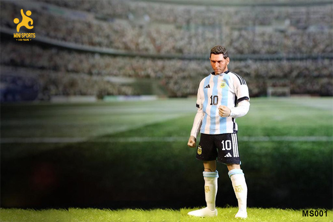 [พร้อมส่ง] Mini Sports MS001 1/12 : Football Player - Messi [Reissue]