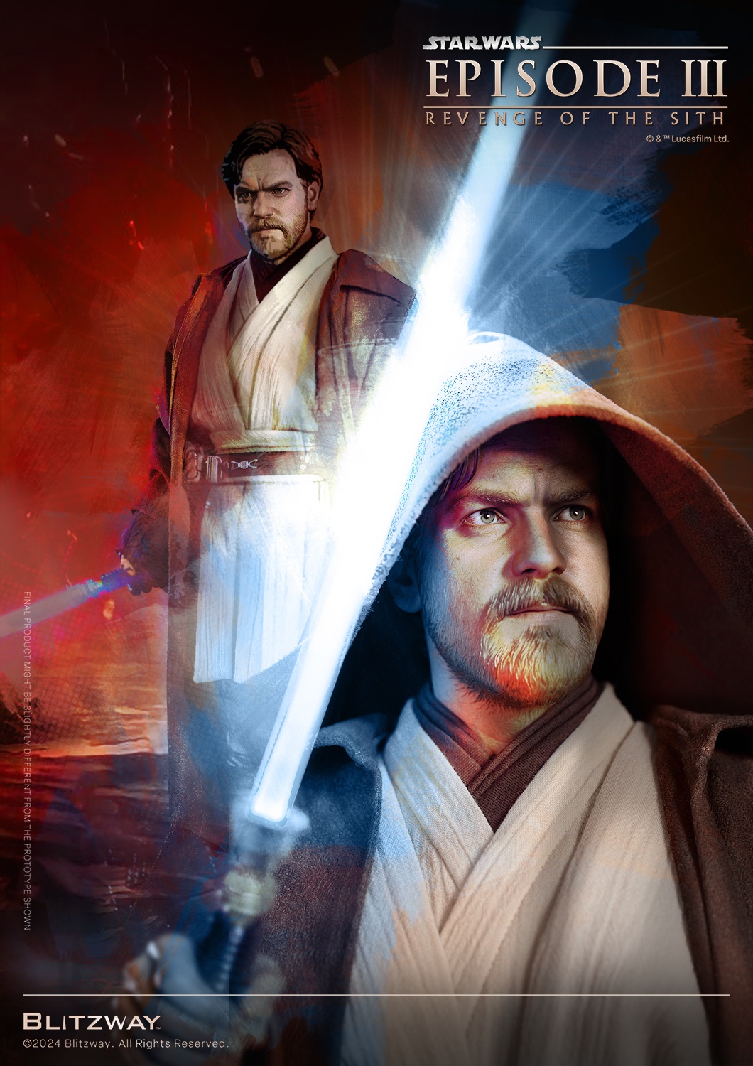 [สั่งจอง] BLITZWAY BW-SS-22902 1/4 : OBI-WAN KENOBI (ผมปั้น)