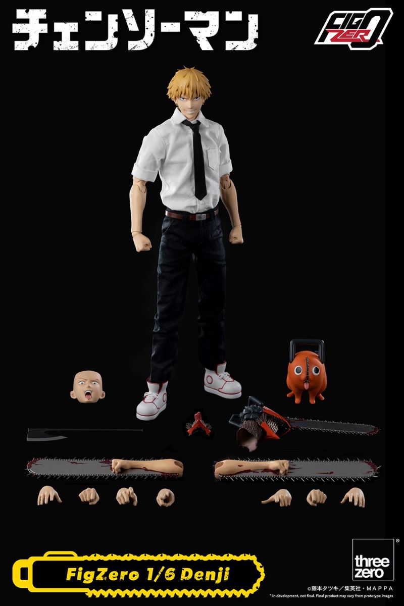 [สั่งจอง] Threezero 1/6 : Chainsaw Man - Denji & Power