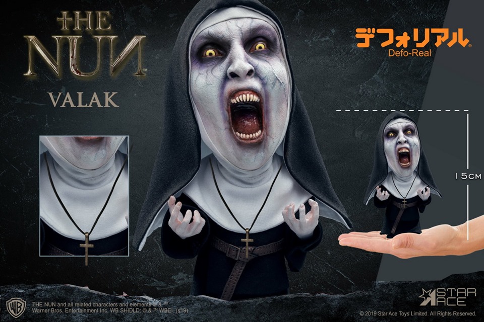 [สั่งจอง]Star Ace Toys - The Nun Defo-Real Series Soft Vinyl Figure Valak 1 Deluxe Version 15 cm SA6023 / SA6024 DF Valak 2 Normal/Deluxe ver.