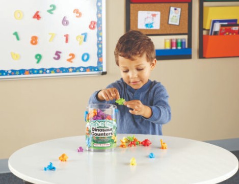 ชุดตัวนับจำนวนไดโนเสาร์สัตว์โลกล้านปี ของเล่นเสริมพัฒนาการ ,ของเล่นเสริมทักษะ,ของเล่นเด็ก, สื่อการสอนอนุบาล