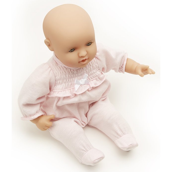 ตุ๊กตาเบบี๋เด็กผู้หญิง พร้อมจุ๊บและหมวก กระพริบได้ บทบาทสมมติ ,Melissa & Doug Jenna 12" Baby Doll รุ่น 4881 ของเล่น, ของเล่นเด็ก, ของเล่นเสริมพัฒนาการ