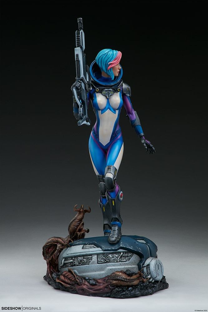 [สั่งจอง]SIDESHOW 300753 Bounty Hunter: Galactic Gun For Hire Statue