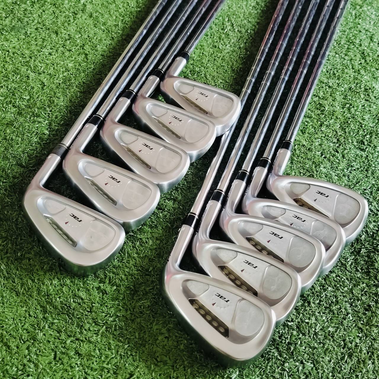 ชุดเหล็ก Taylormade RAC LT ก้าน NS PRO 850 FLEX S ก้านเหล็กเบามากๆ 85 กรัม ชุดใหญ่มาก 10 ชิ้น เลยค่ะ ไม้กอล์ฟพรีเมี่ยมมือสอง ของแท้ By NakaraLuxurious