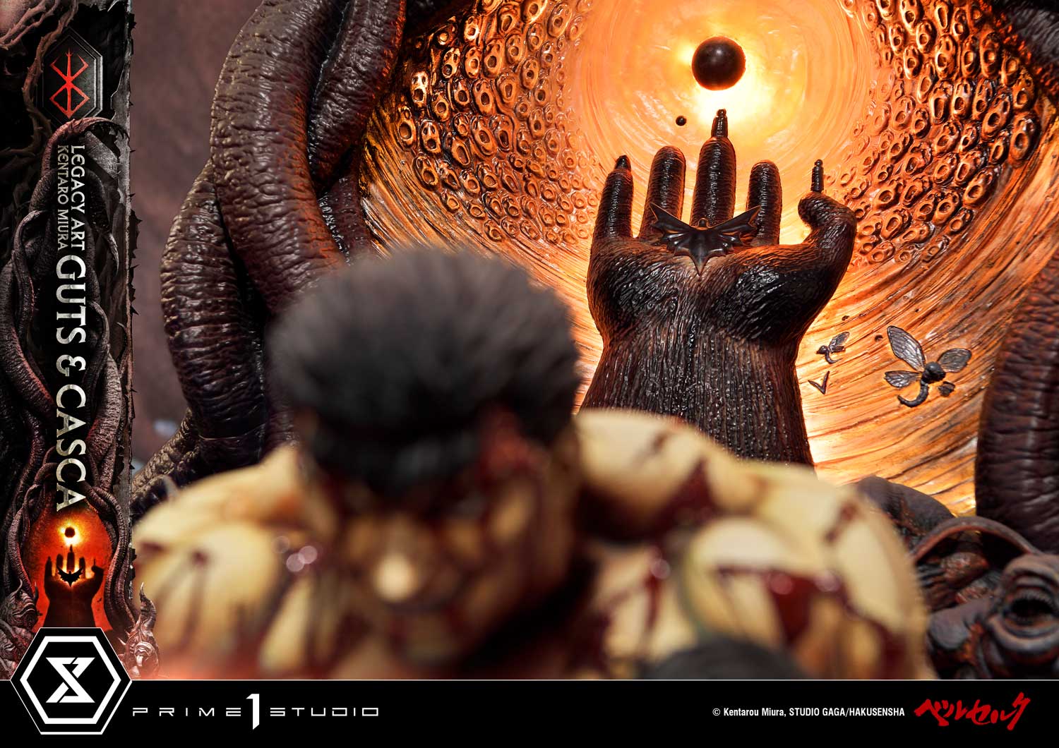 [สั่งจอง] Prime 1 Studio LABR-03: Legacy Art Guts & Casca (Berserk)