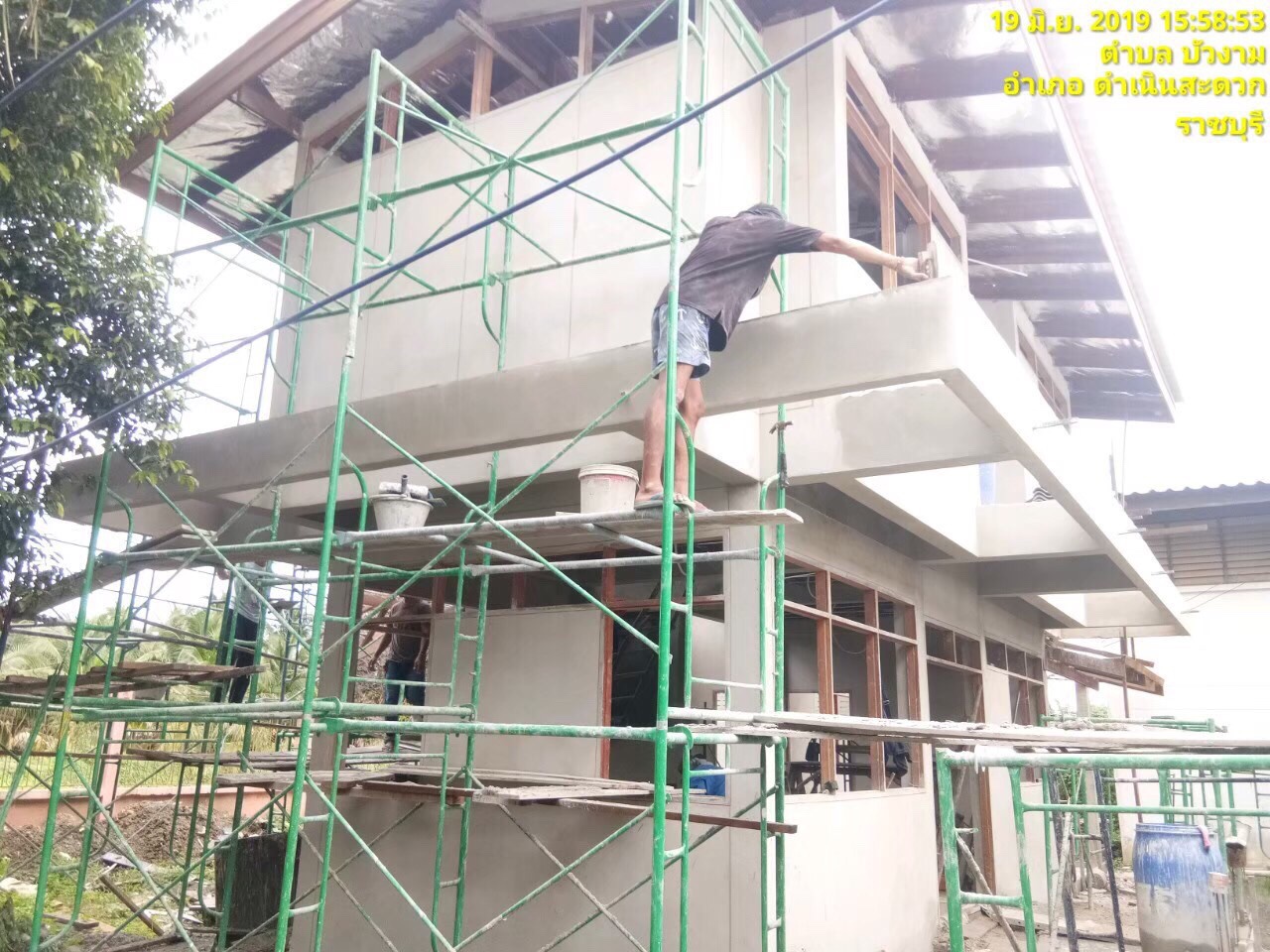 บ้านพักครู รร.วัดบัวงาม