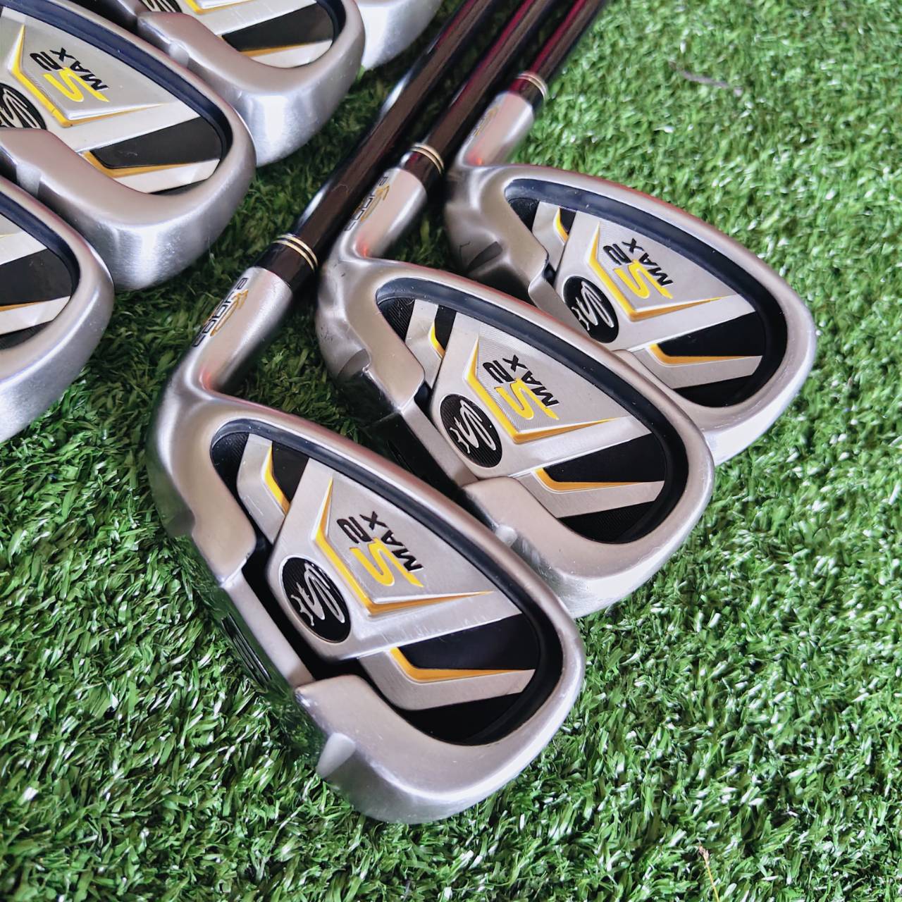 ชุดเหล็ก Cobra S2 Max สภาพสวยนางฟ้า Hybrid DNA แบบ Baffler → ตีง่าย ให้อภัยสูง แม้ไม่โดนกลางหน้าไม้