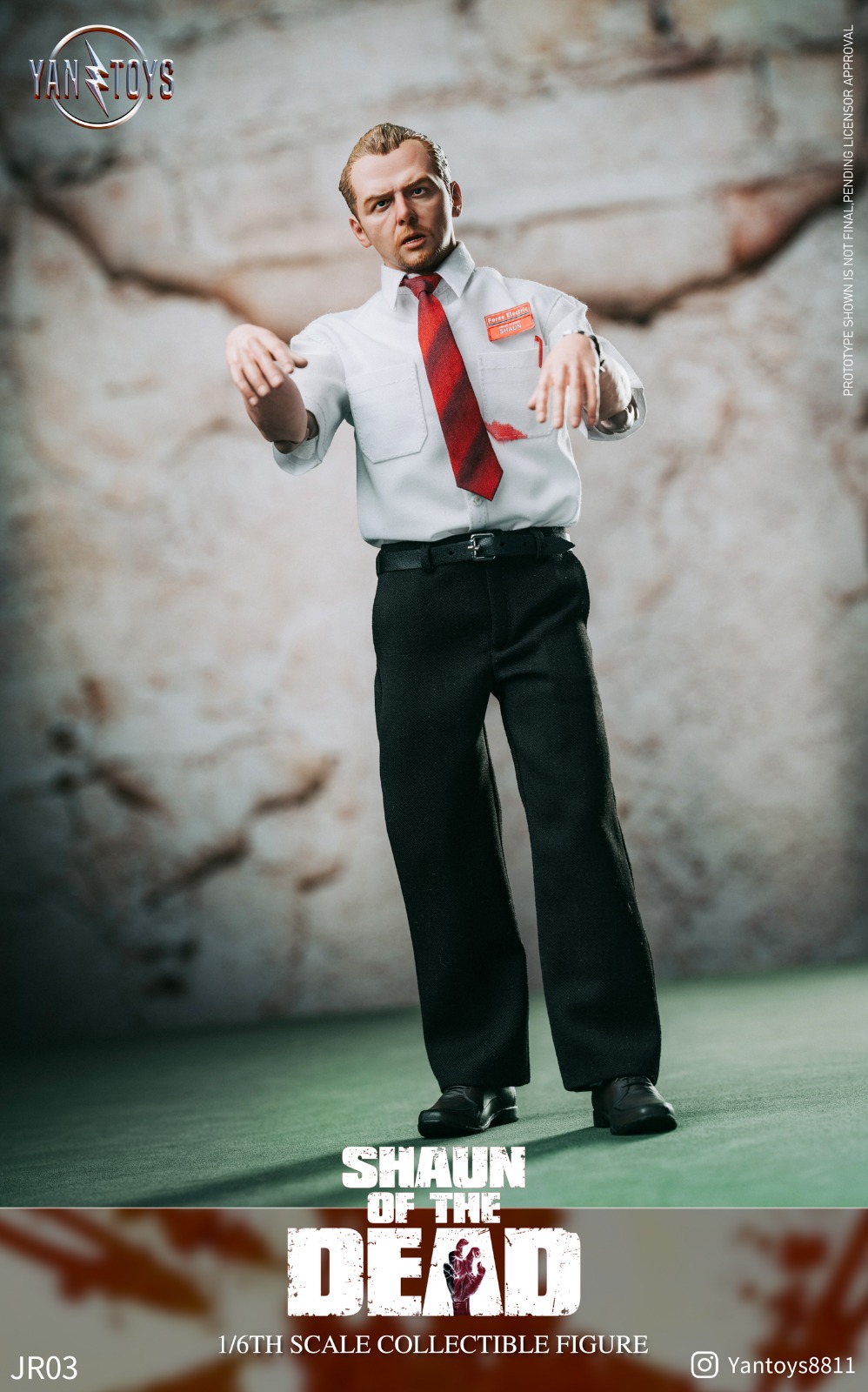 [พร้อมส่ง] YANTOYS JR03 1/6 : Shaum Of The Dead