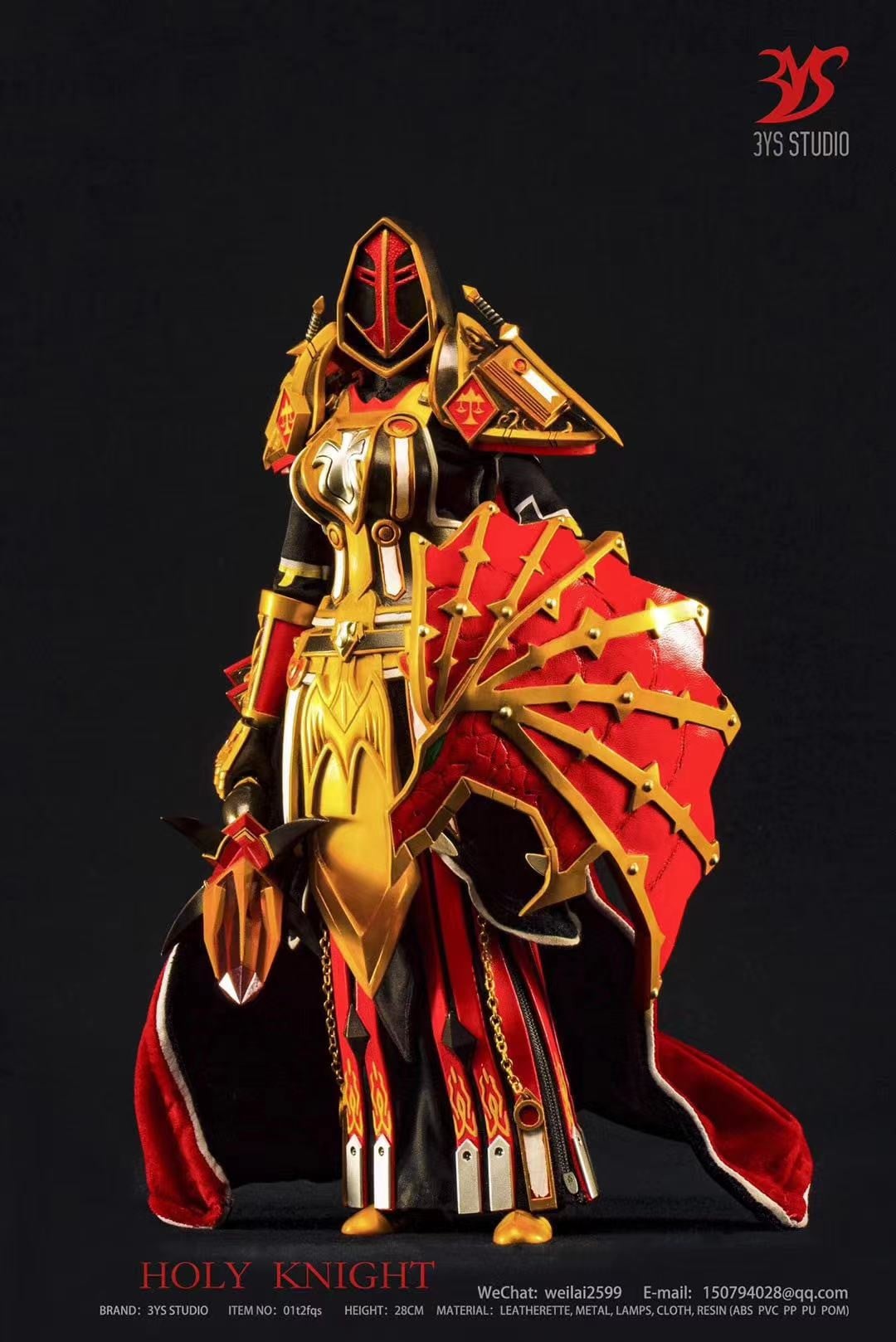 [สั่งจอง]3YS YS001 1/6 : HOLY KNIGHT trial + Red Dragon Shield set
