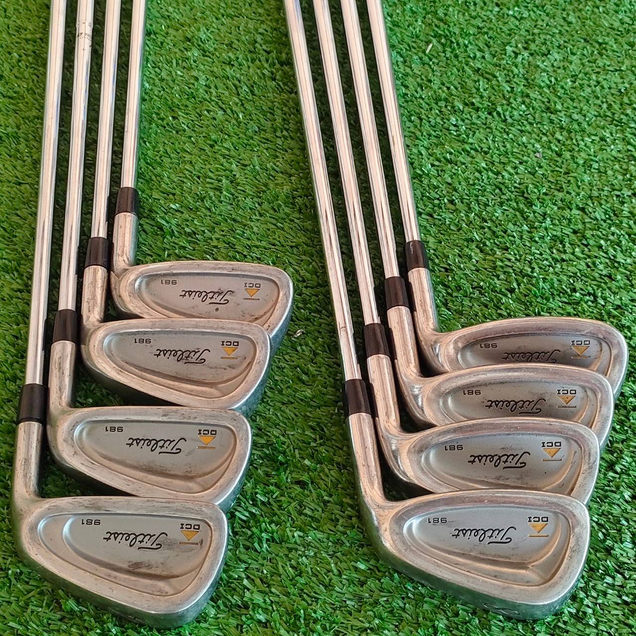 ชุดเหล็ก TITLELIST DCI 981 มีเหล็ก 4-9 เเละ PW SW ก้าน FCM 5.5 ไลเฟิล ตีมันส์สุดๆ รุ่นยอดนิยม