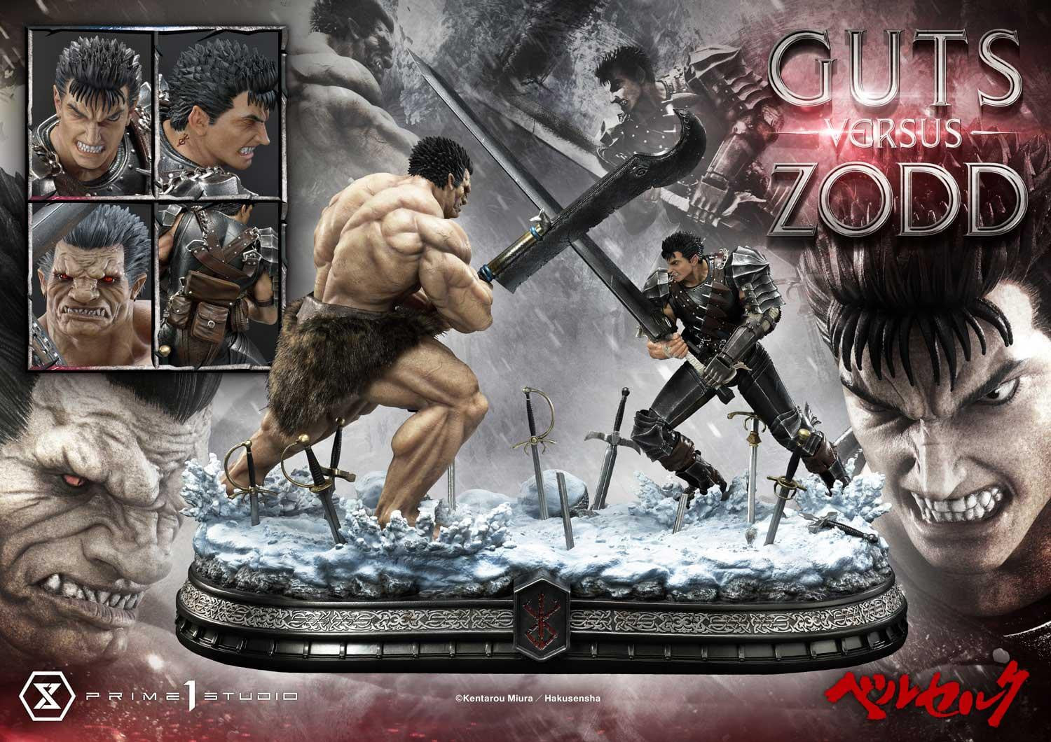 [สั่งจอง]Prime 1 Studio : UDMBR-01: Berserk - Guts Versus Zodd