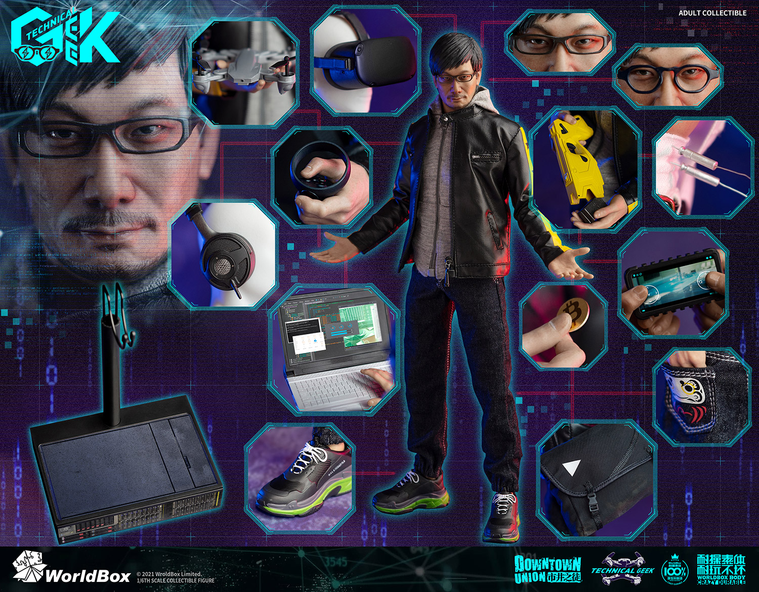 [สั่งจอง] Worldbox AT035 1/6 : technical geek - Collectible Figure Specific