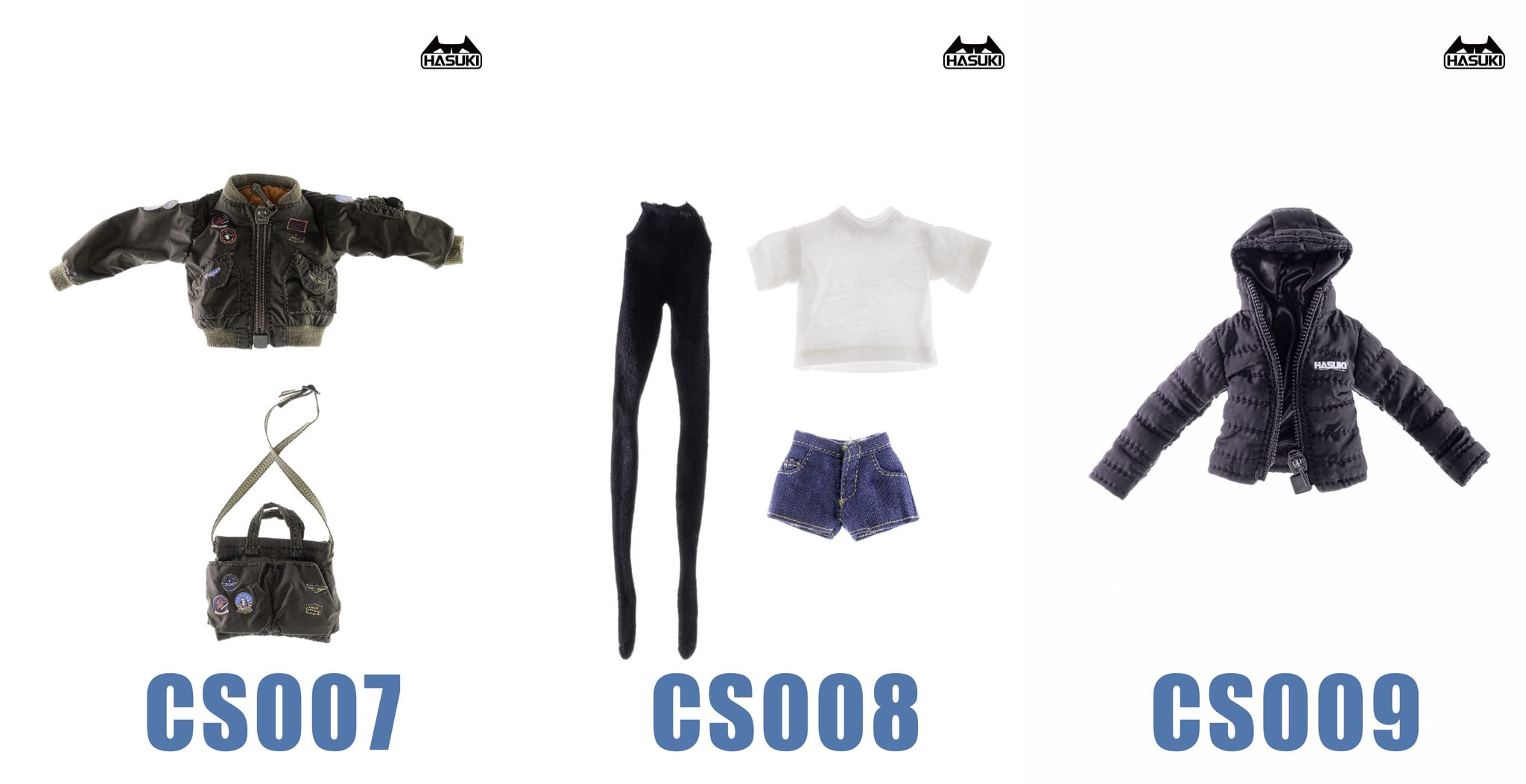 [สั่งจอง]HASUKI 1/12 : Cloth set