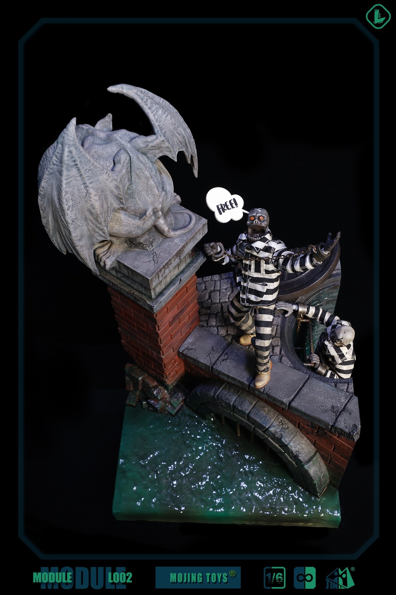 [สั่งจอง]American comic bridge DIORAMA BASE