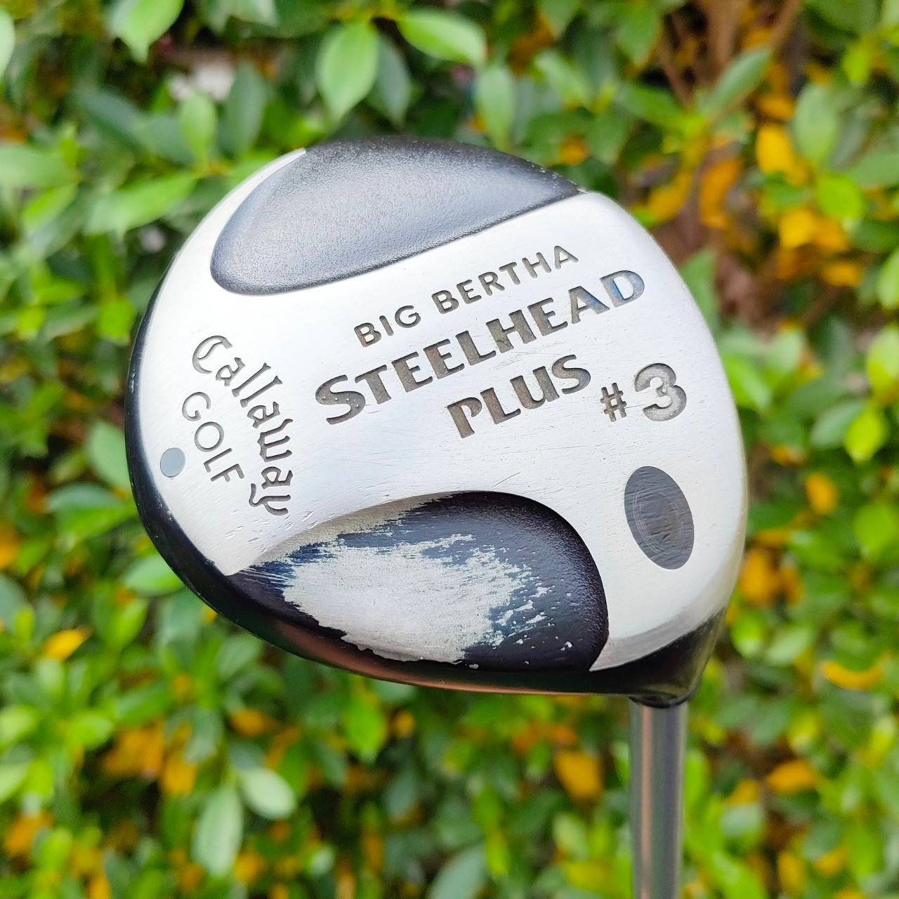 FW3 CALLAWAY BIG BERTHA STEELHEAD PLUS ก้าน STEELHEAD PLUS FLEX R ก้านแบบเจาะทะลุ ใน FW ได้ฟีลมาก ตีลูกลอยง่าย วัสดุดีที่สุดใน FW รุ่นนี้เป็นรุ่นยอดนิยมครับ