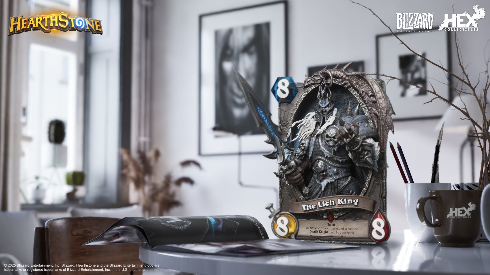 [สั่งจอง]HEX Collectibles : The Lich King Art Statue (Hearthstone)