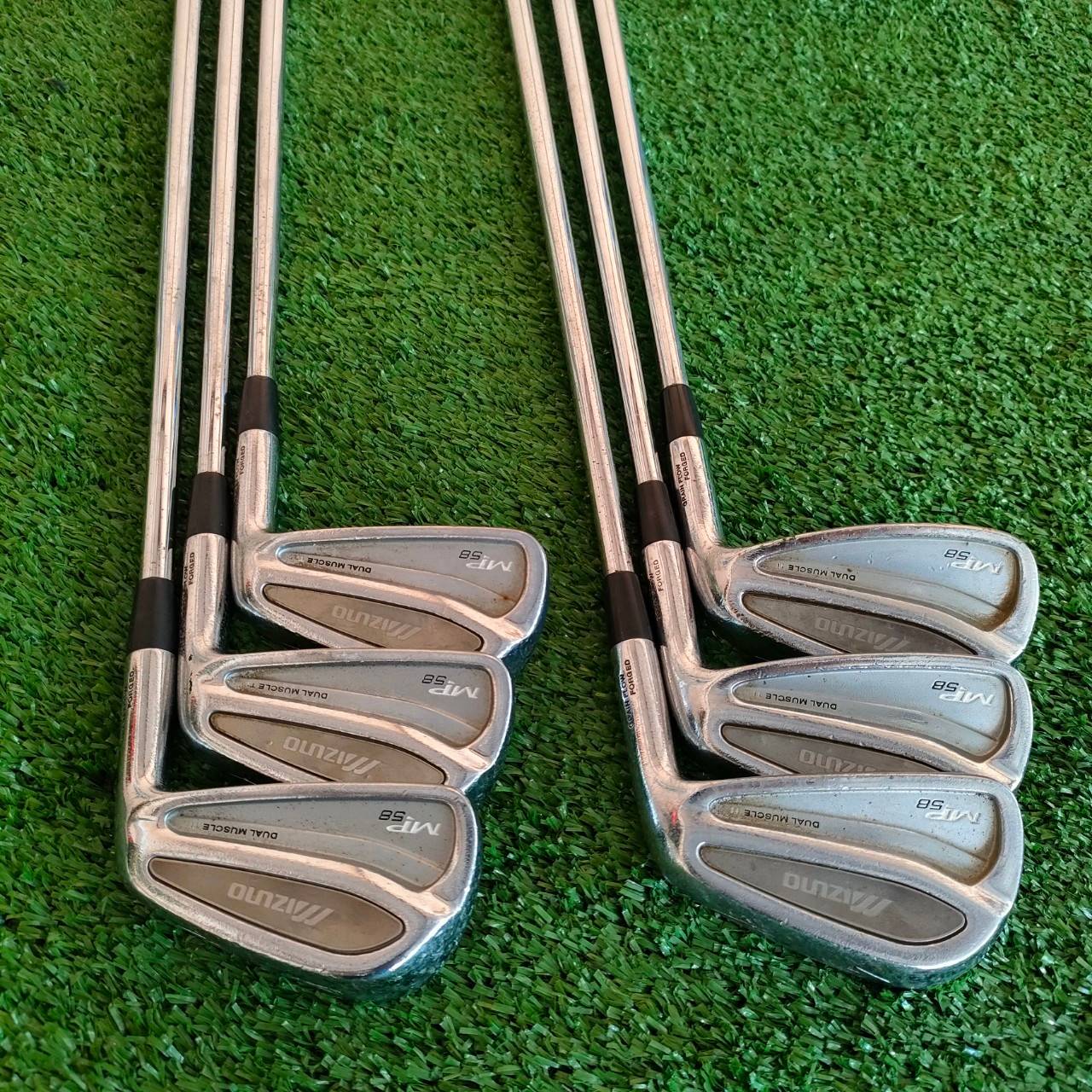 ชุดเหล็ก MIZUNO MP58 มีเหล็ก 4,5,6,7,8 เเละ PW ก้าน PROJECTX 5.0 *** ขาดเหล็ก 9 ***