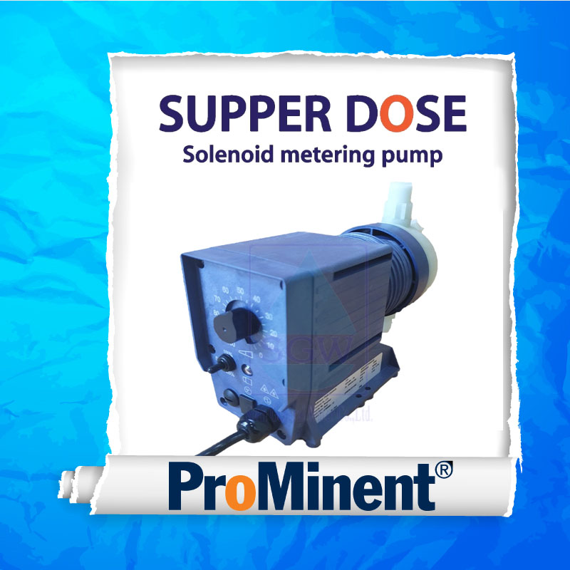 ปั๊มจ่ายสารเคมี Prominent รุ่น Super Dose # รับประกัน 1 ปี