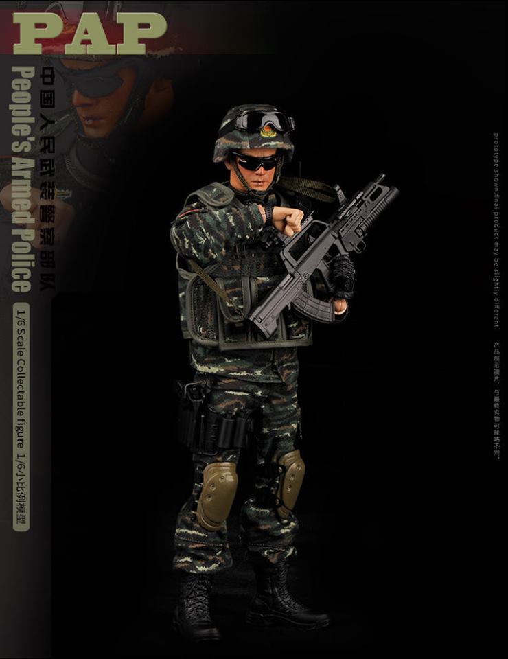 [สั่งจอง]KADHOBBY 1/6 No.CH01 PLA Navy Marine Corps KADHOBBY 1/6 No.CH02 PAP People's Armed Police KADHOBBY 1/6 No.CH03 PFOR Chinese peacekeepers