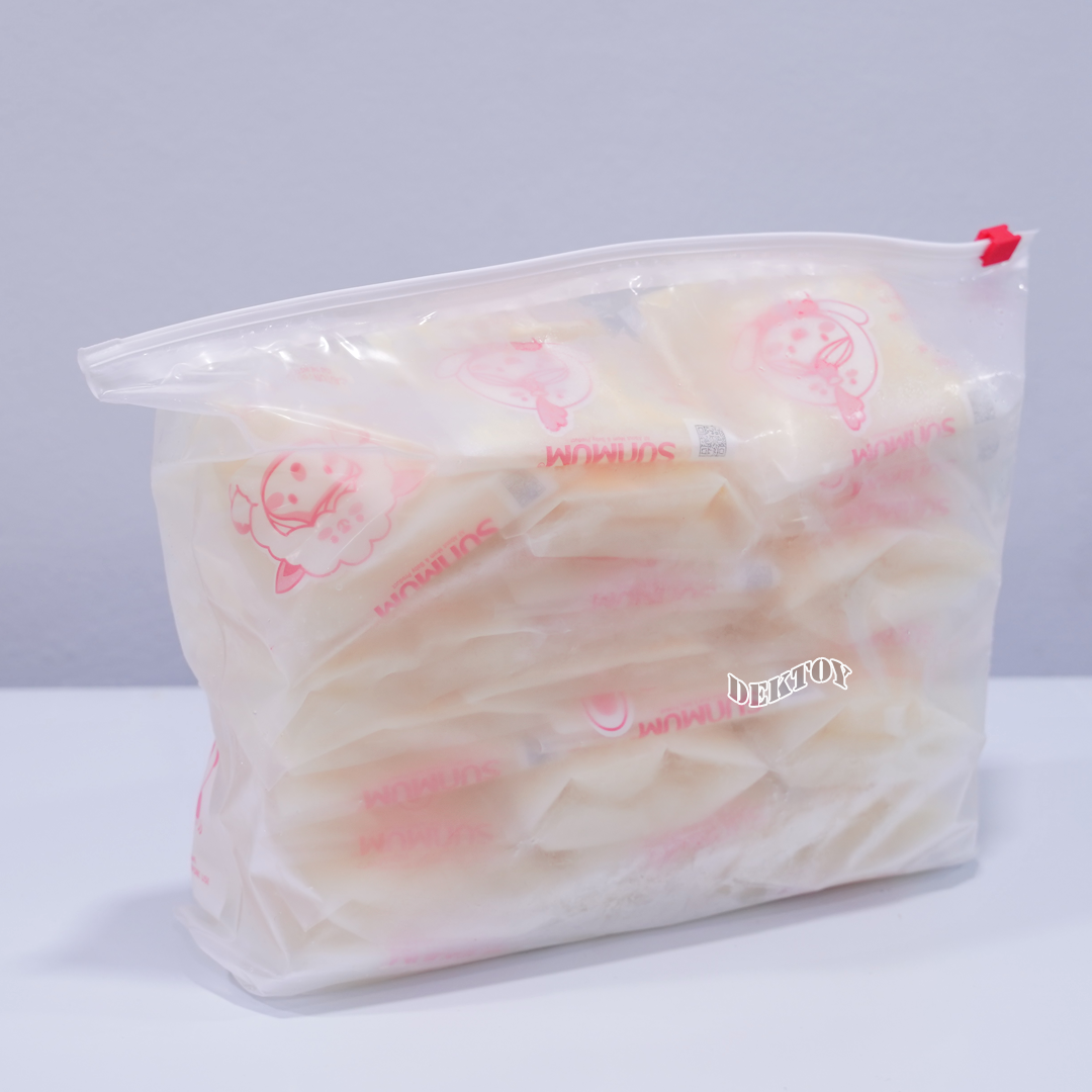 SUNMUM ซันมัม ถุงจัดเรียงสต๊อกน้ำนมแม่รุ่นใหม่ กล่องม่วง (มี QR Code) 12ใบx3กล่อง