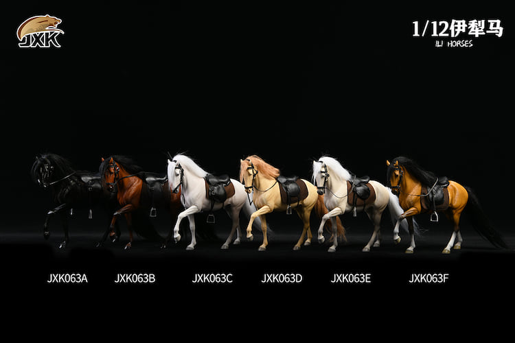 [สั่งจอง]JXK JXK063 ABCDEF 1/12 : Ili Horse