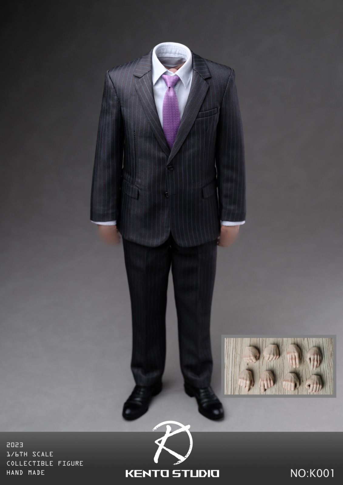 [สั่งจอง] Kento Studio K001 1/6 : Men's Suit Set with body